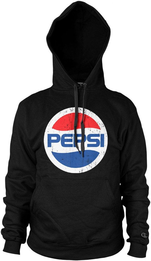 Pepsi Co Hoodie Washed Globe Logo Hoodie