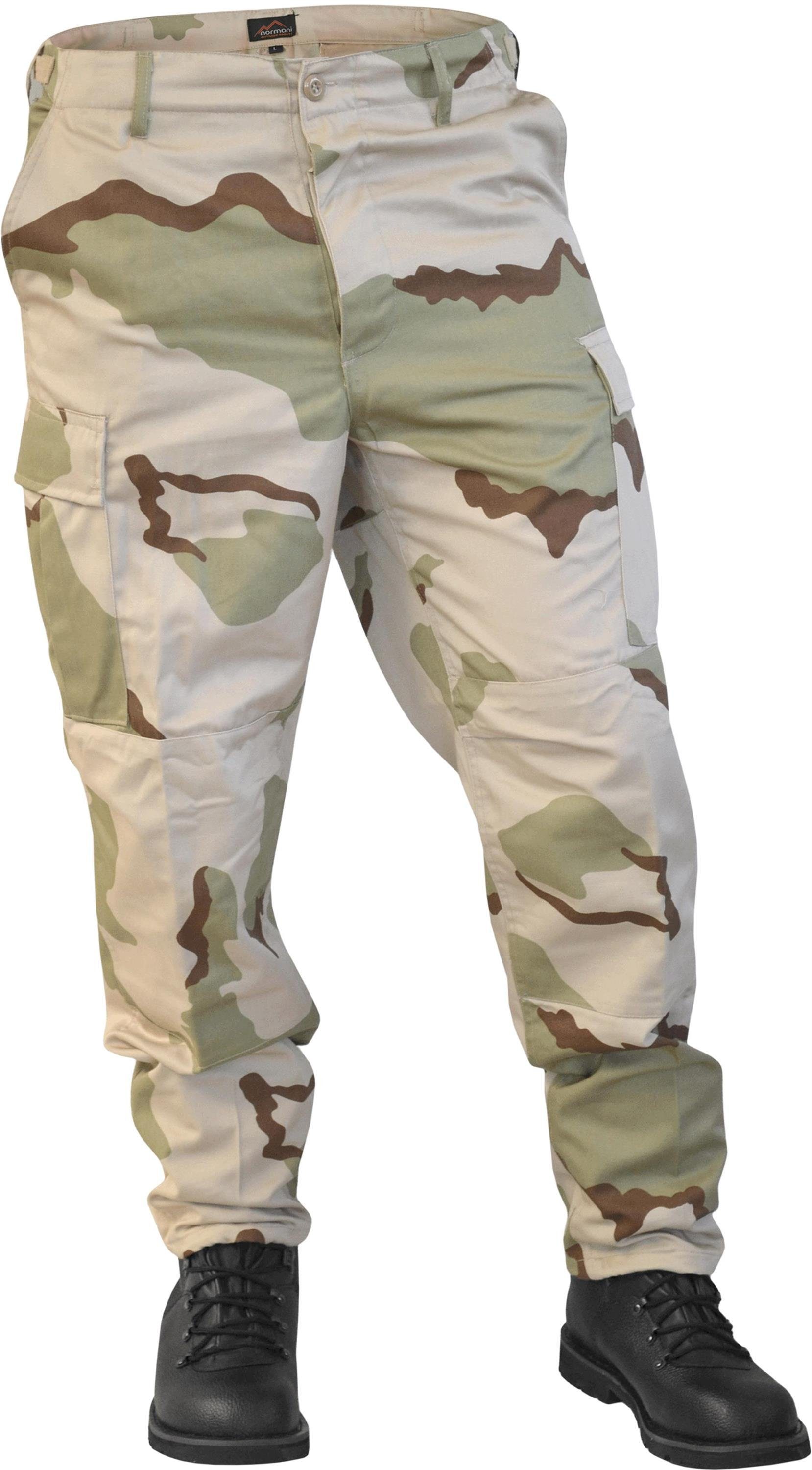 normani Outdoorhose Herren BDU Rangerhose Trooper US Cargohose BDU Feldhose Freizeithose Outdoorhose