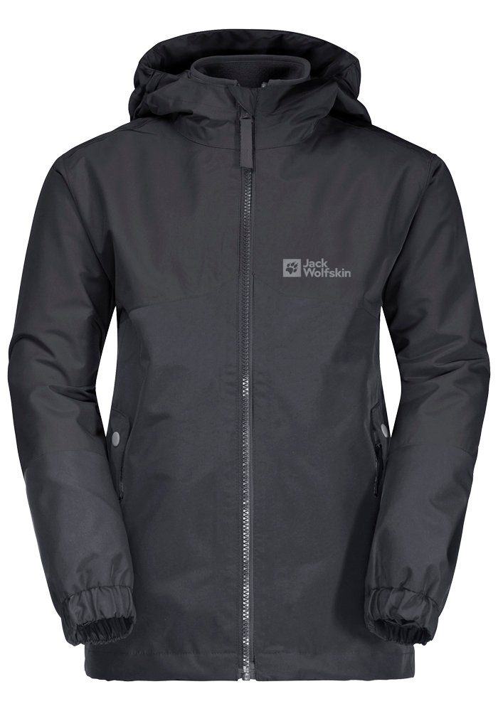 Jack Wolfskin 3-in-1-Funktionsjacke ICELAND 3IN1 JACKET B (2 teilig) | Übergangsjacken