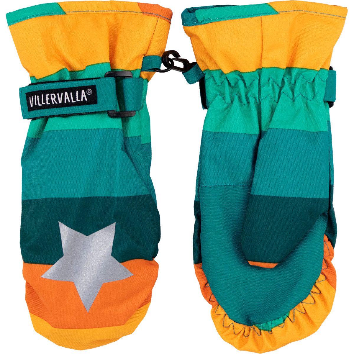 Villervalla Multisporthandschuhe Sterne Unisex Kinder (1-St) Fahrradhandschuhe, Thermo, Skihandschuhe, Fäustling, Fingerhandschuhe