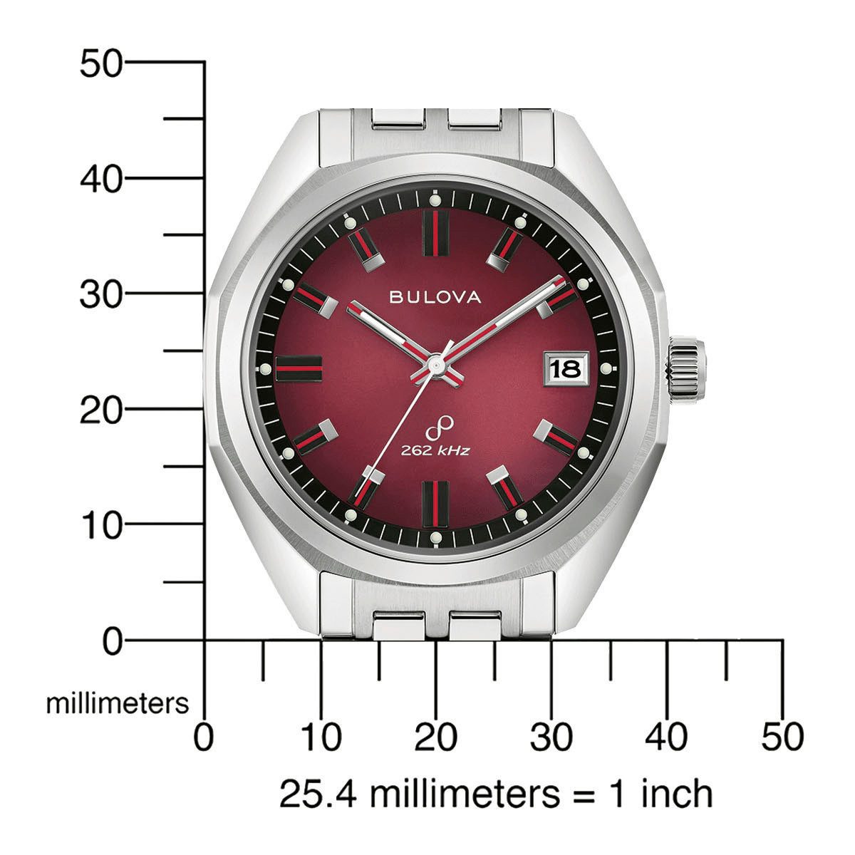 Bulova Quarzuhr Jet Star 96B401, Armbanduhr, günstig online kaufen