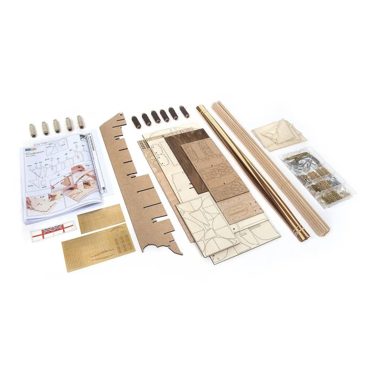 OcCre Modellbausatz Endurance Maßstab 1:70 Schiffsbausatz, (Schiff, 3292-tlg., Schiffsbausatz), Made in Europe