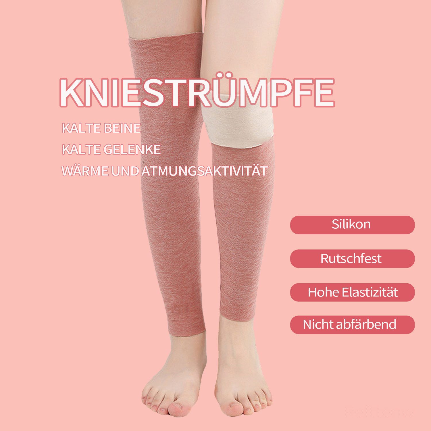 Refttenw Beinstulpen Mittellange Socken,warme Sockenüberzüge,Anti-Rutsch & günstig online kaufen