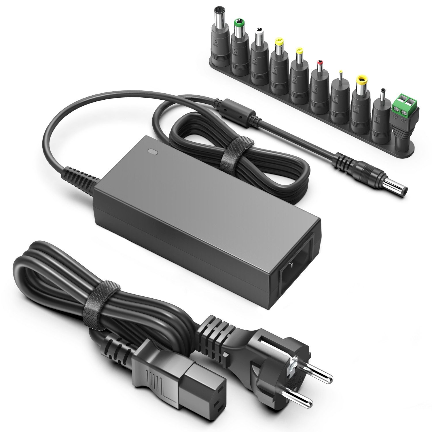 24V 2,7A mit 11 Anschluss für Lichtleisten,USB-Hub,Switch,Router,TV Notebook-Netzteil