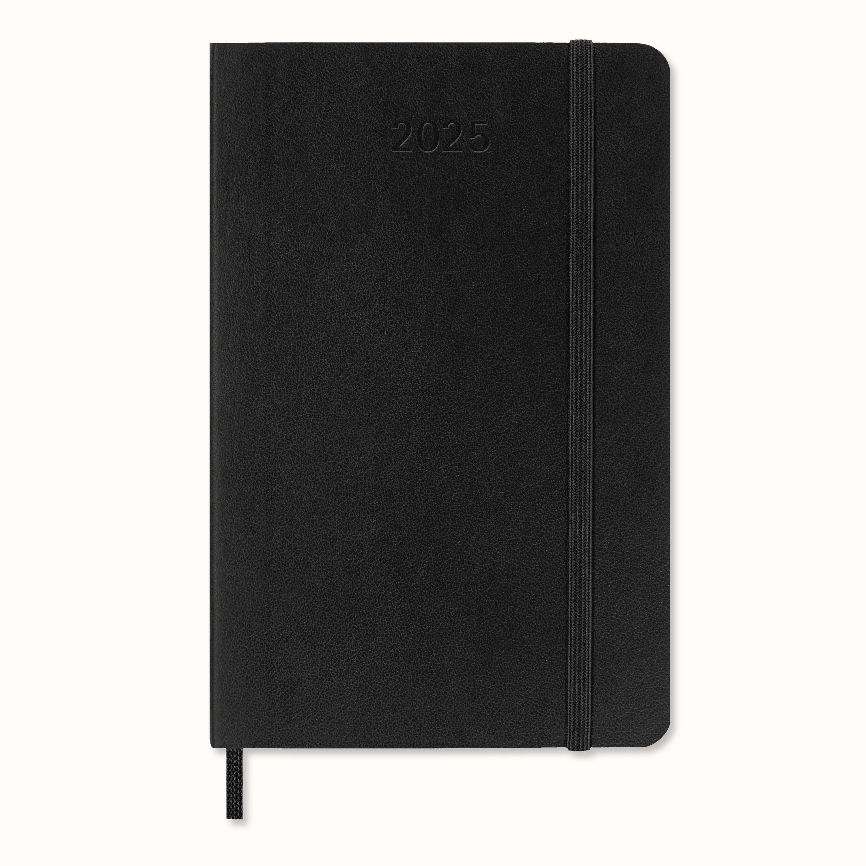 Notizbuch Moleskine 12 Monate Tagesnotizkalender 2025, P/A6