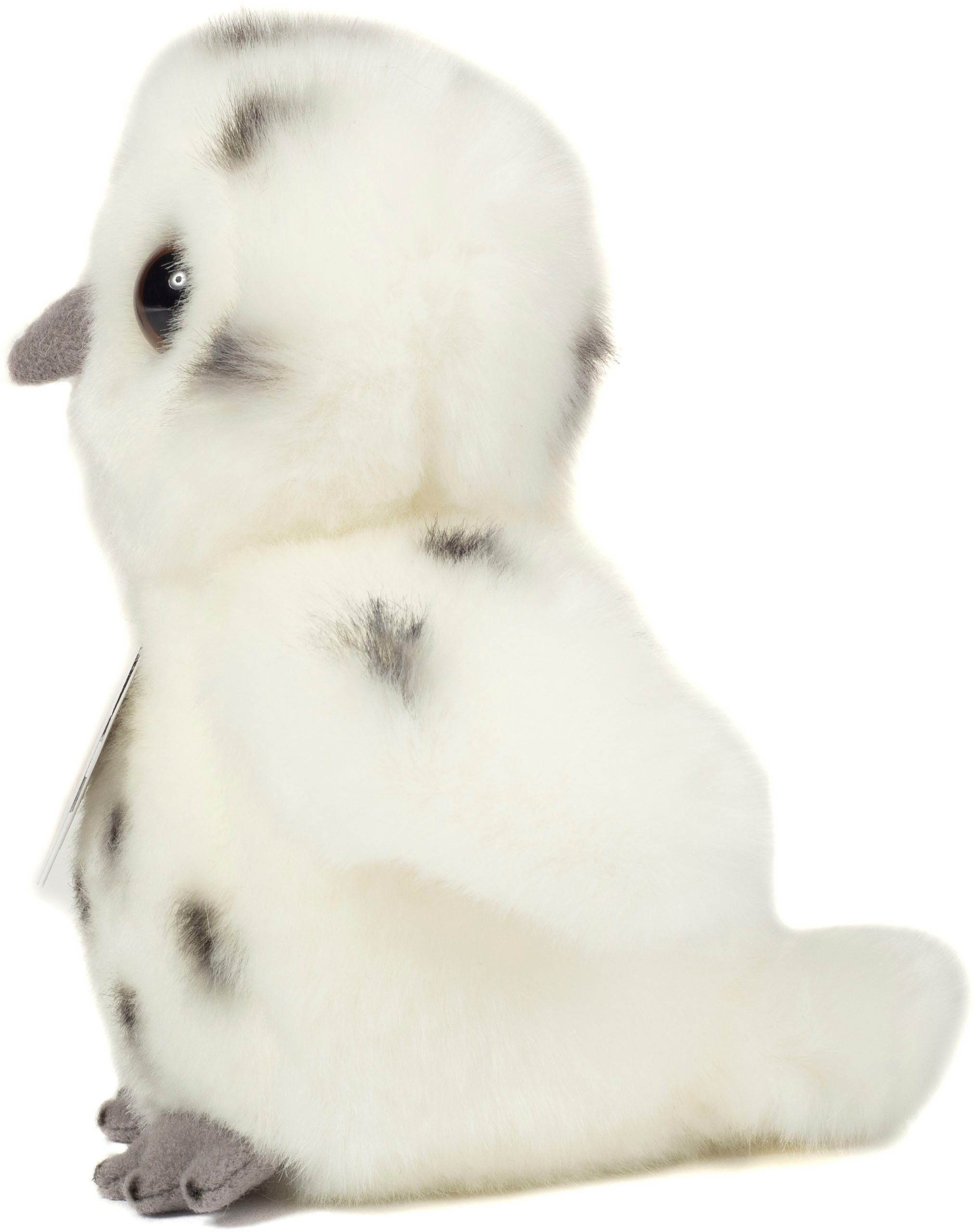 Teddy Hermann® Kuscheltier Schneeeule 16 cm, weiß, zum Teil aus recyceltem Material