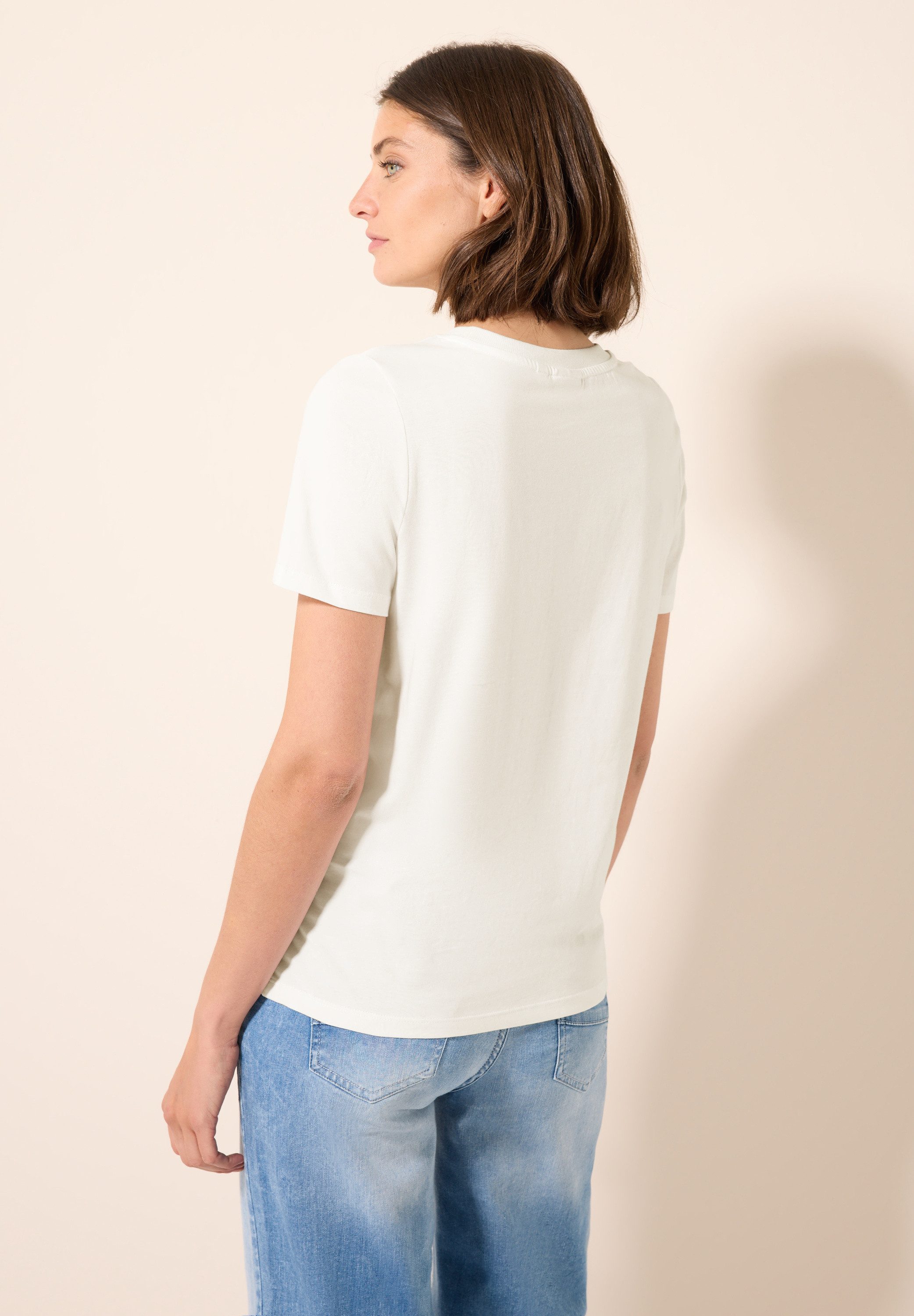 CECIL T-Shirt mit Rundhalsausschnitt günstig online kaufen