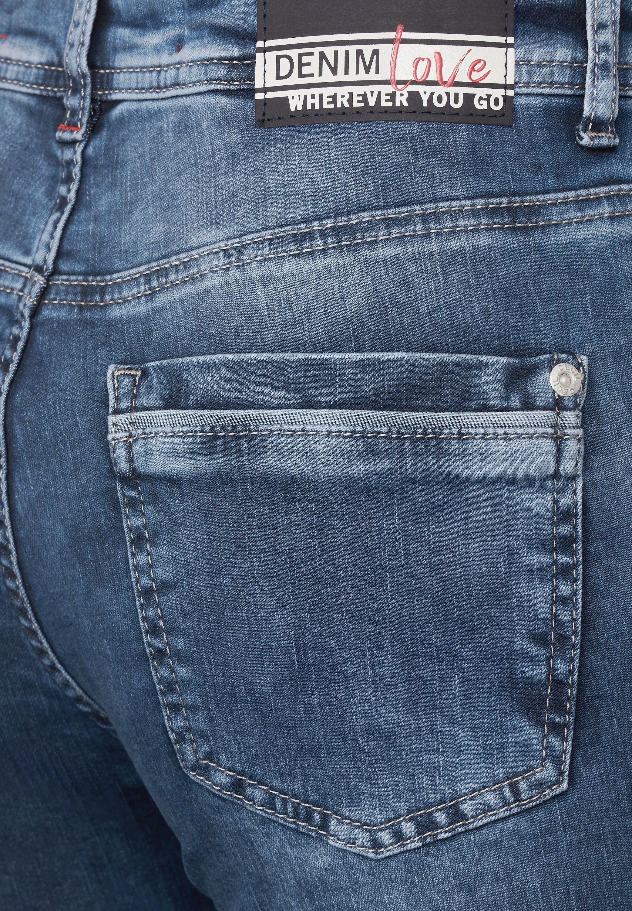 5-Pocket-Style Cecil Slim-fit-Jeans