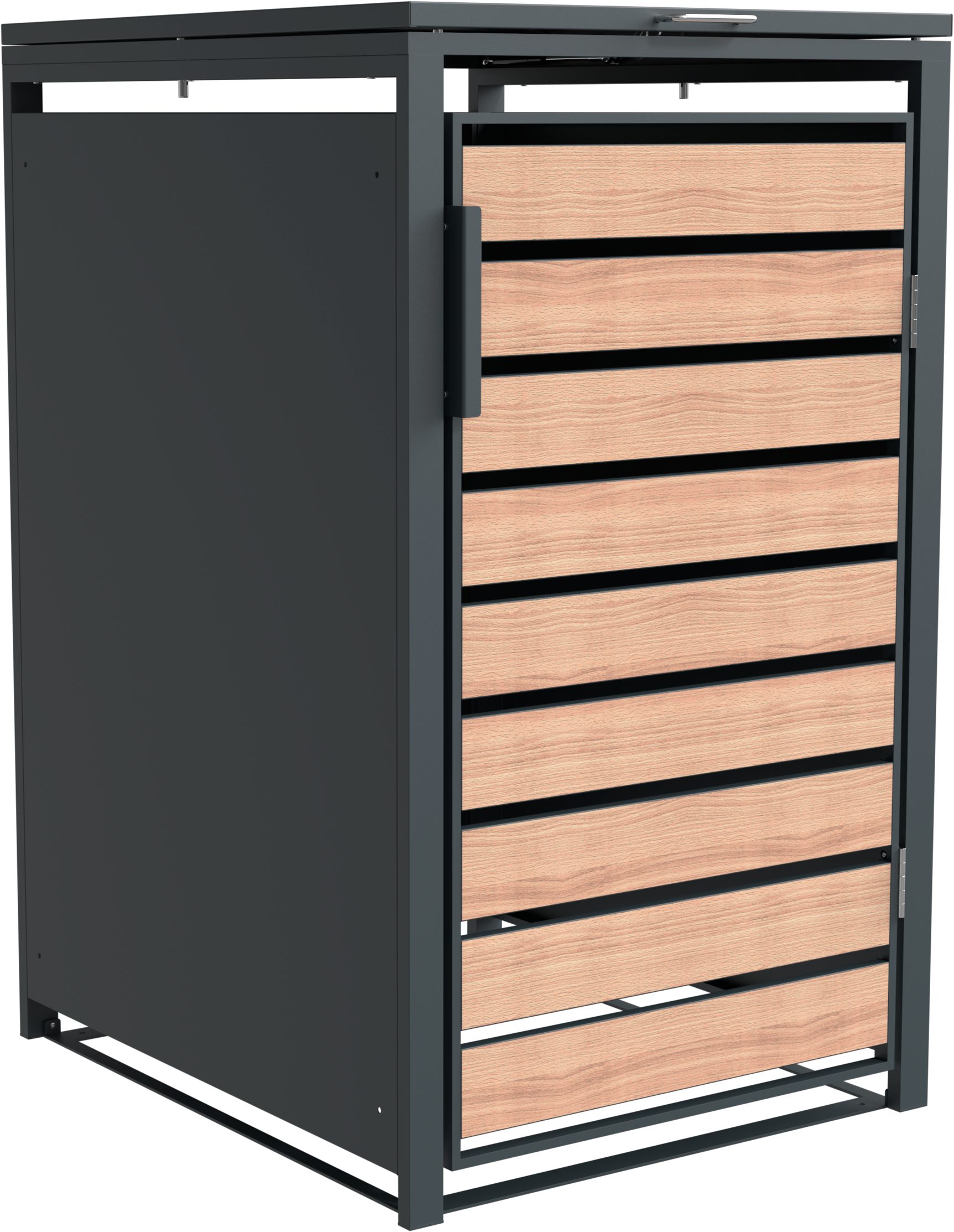 WESTMANN Mülltonnenbox Lacina, Platz für 1 Mülltonne 240 L, BxHxT: 68x80x116 cm