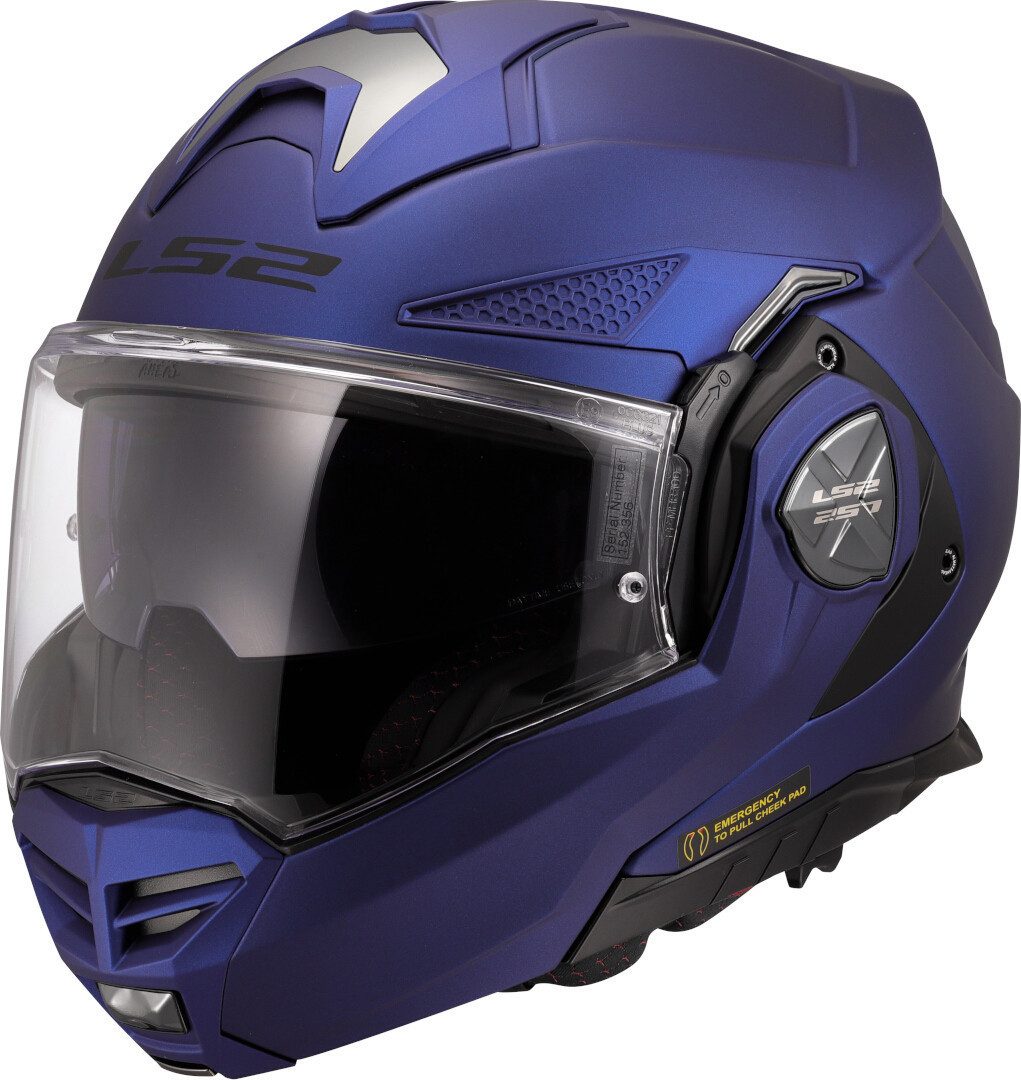 Motorradhelm FF901 Advant X Solid Klapphelm