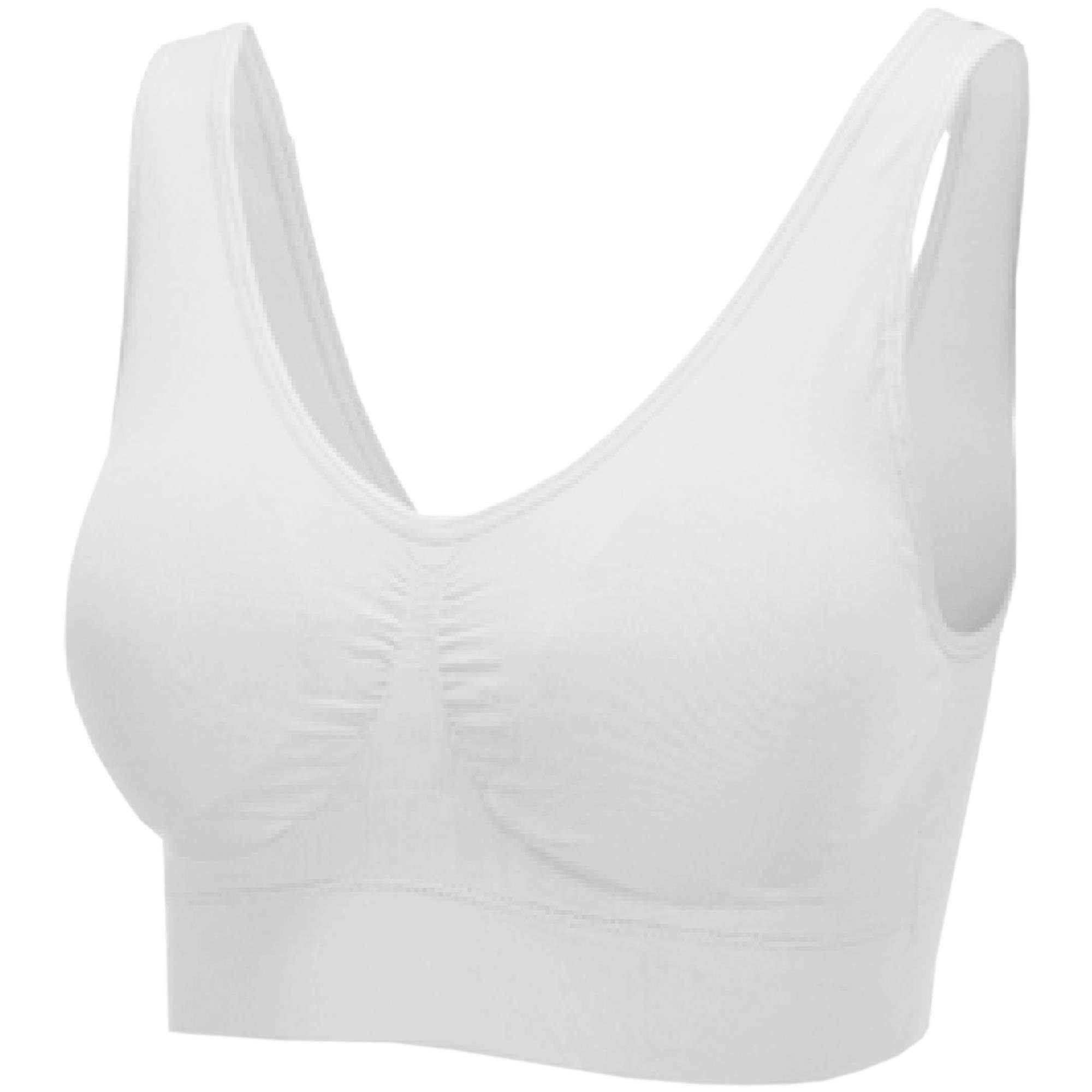 Bestlivings T-Shirt-BH (1-tlg., 1 Stück) Damen Basic BH "mit Polster" Sport Bralette - ohne Bügel