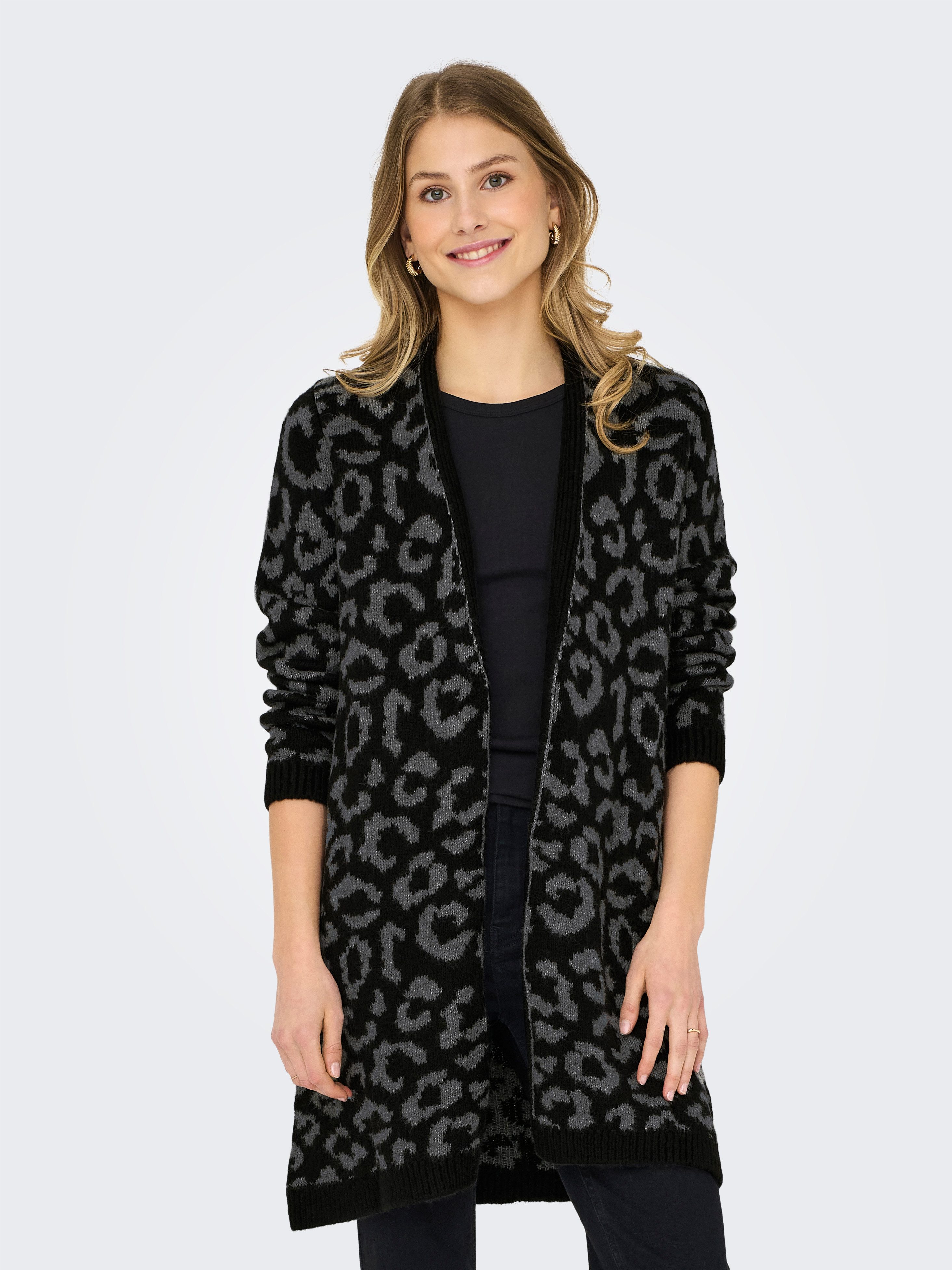 ONLY Strickjacke ONLJADE ANIMAL AO LS günstig online kaufen