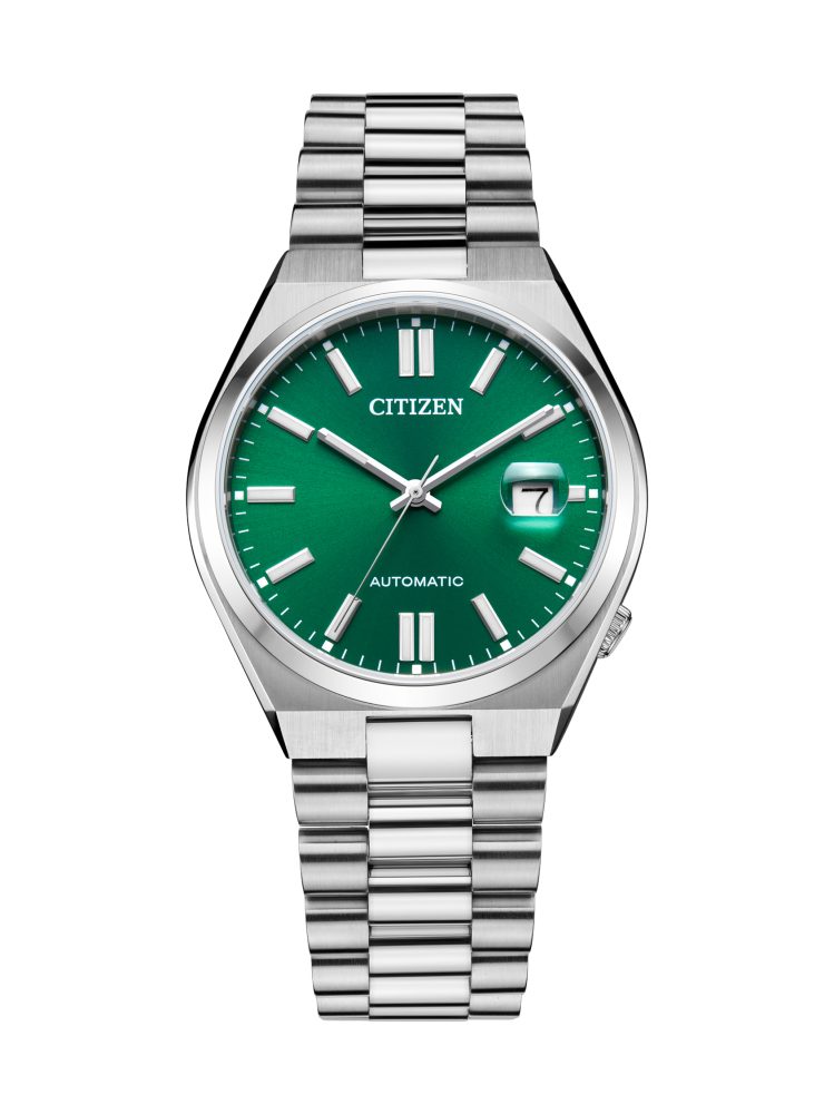 Citizen Automatikuhr TSUYOSA 60 H NJ0150-81X, Armbanduhr, Damenuhr, Herrenuhr, Edelstahlarmband, Saphirglas, Datum
