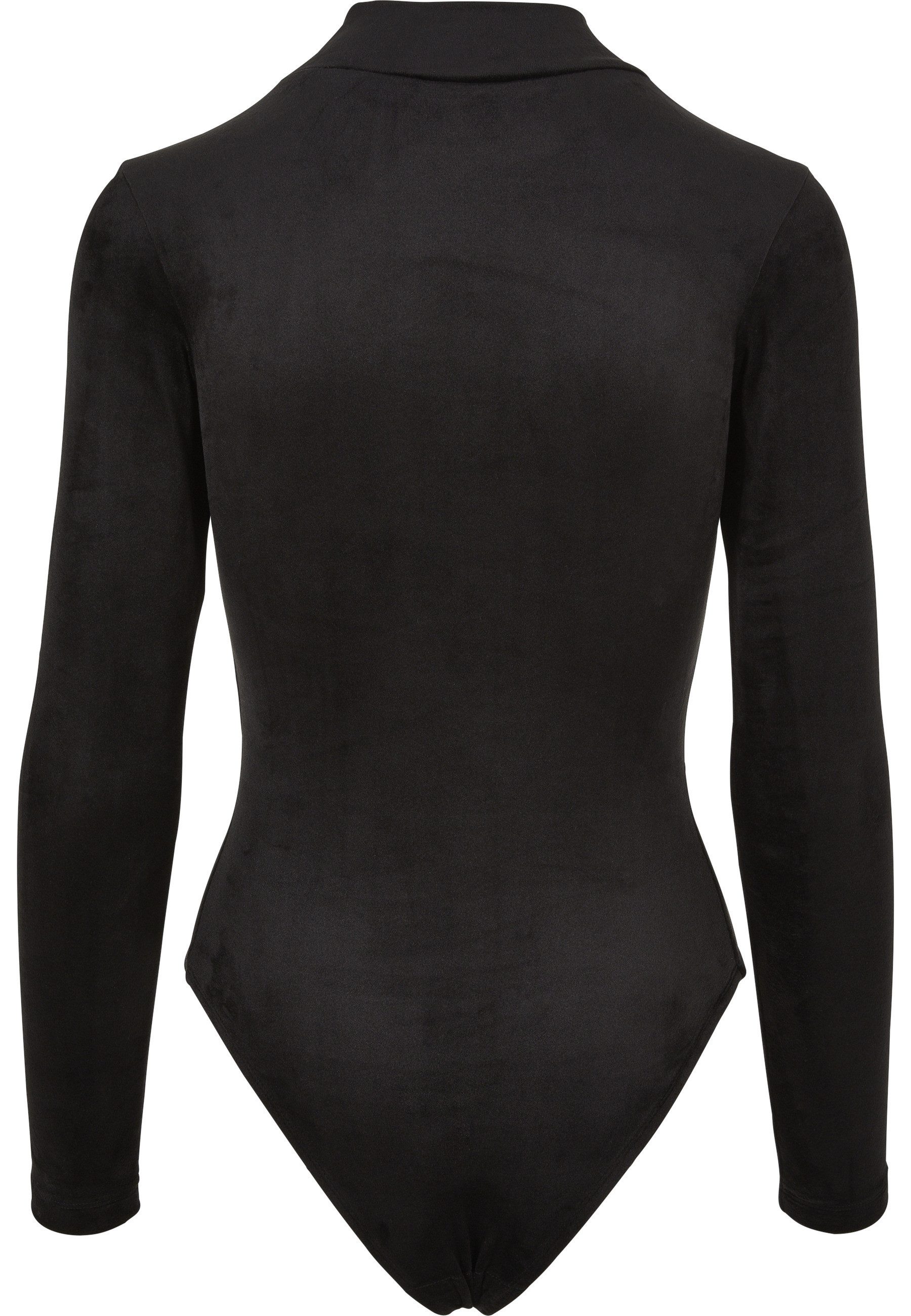 URBAN CLASSICS Body Urban Classics Damen Ladies Velvet Cut-Out Turtleneck Body