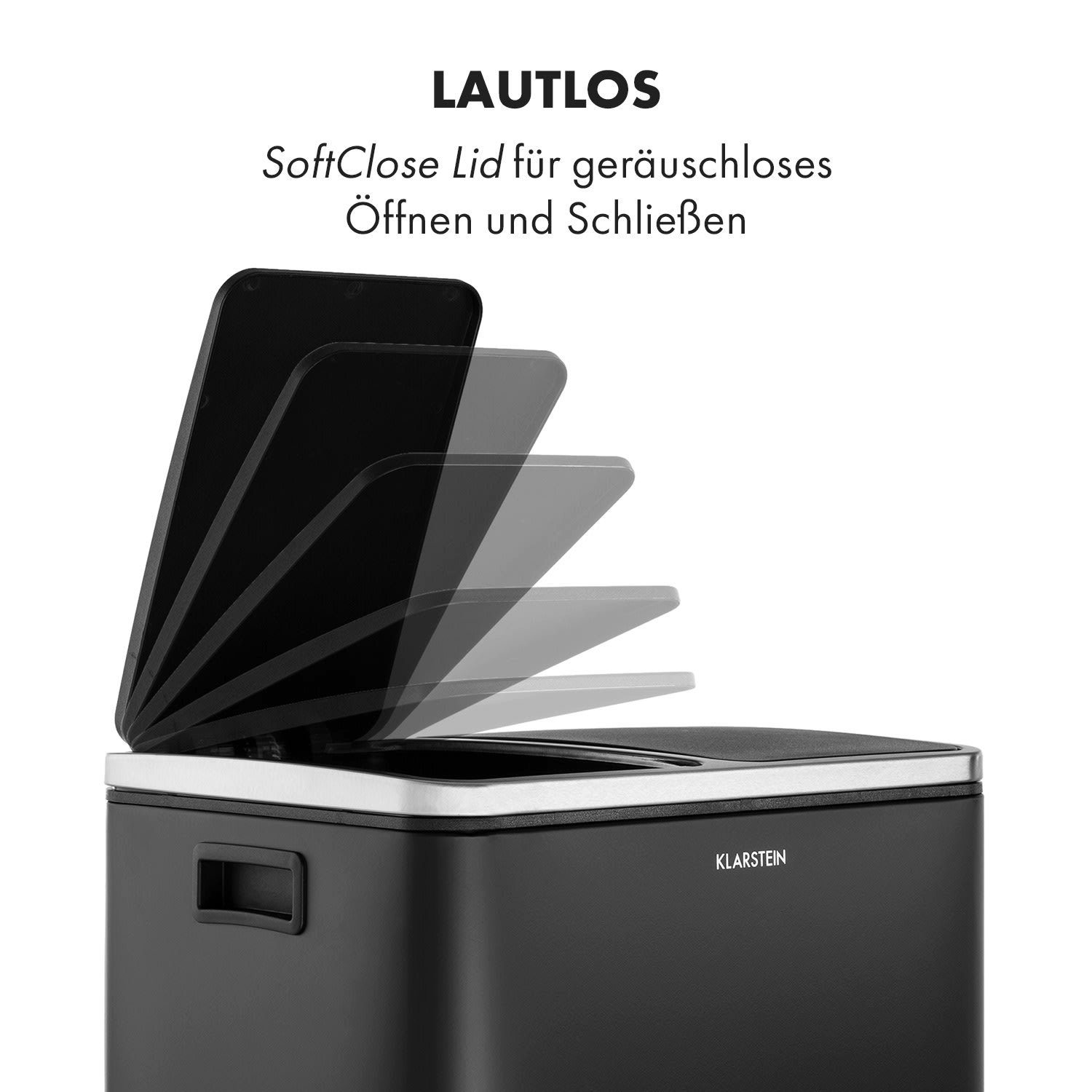 Klarstein Mülltrennsystem Trash Gordon