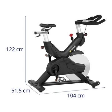 Gymrex Heimtrainer Heimtrainer Hometrainer Fahrrad Indoor Cycle 20 kg Schwungmasse bis