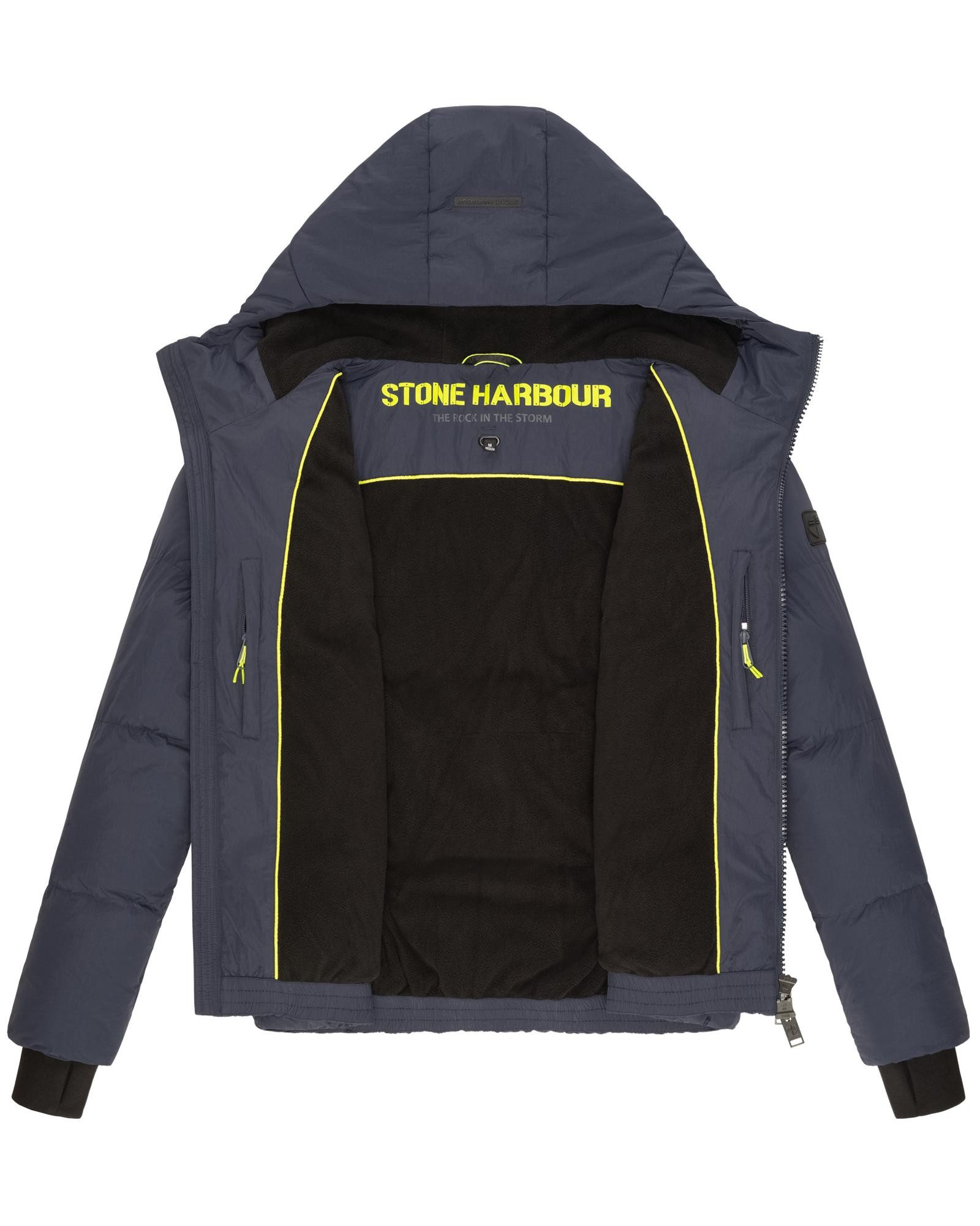 Stone Harbour Steppjacke Tayroos XX Gesteppte Herren Winterjacke mit Kapuze