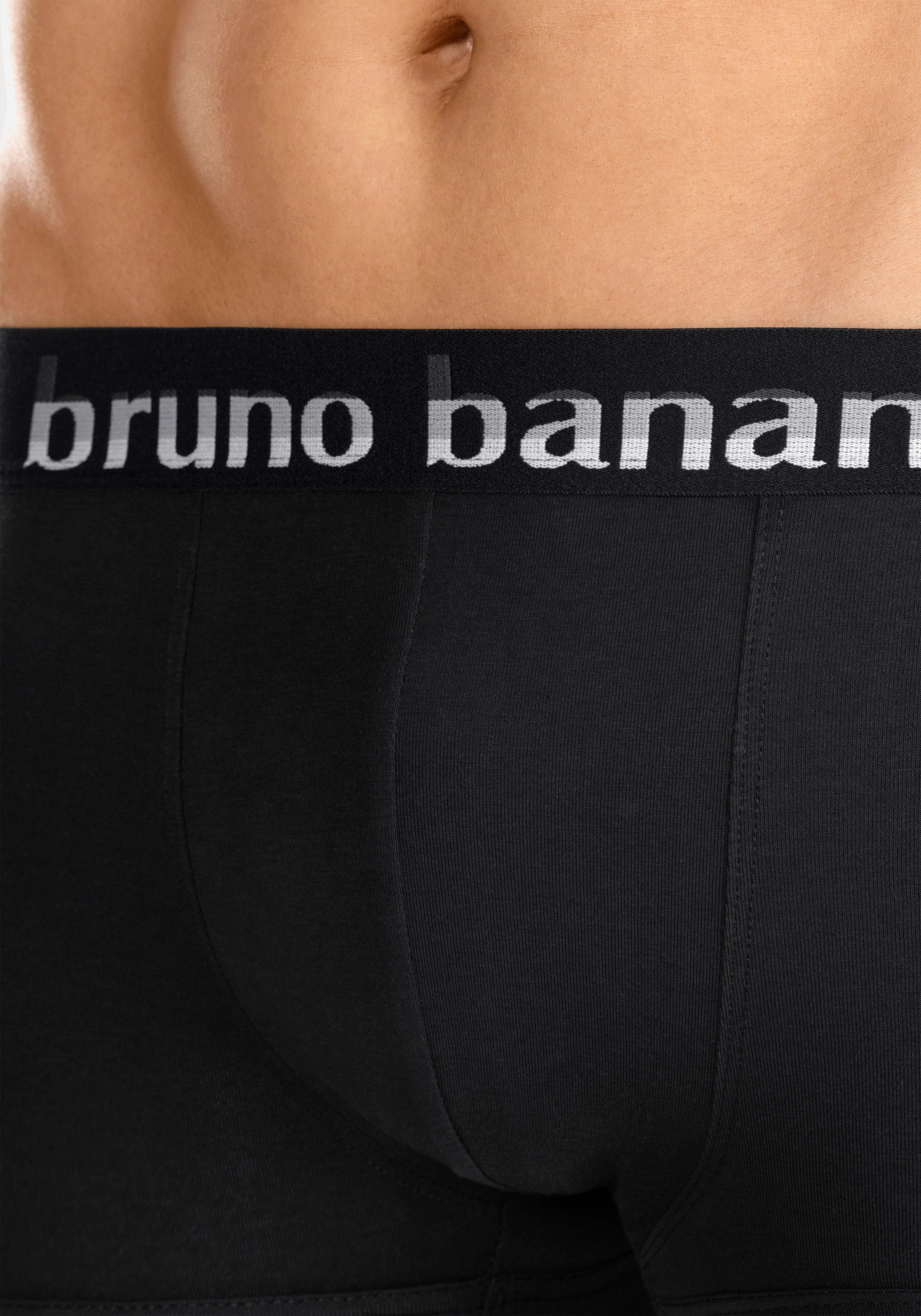 Bruno Banani Boxer Boxershorts für Herren (Packung, 5-St) mit Streifen Logo Webbund