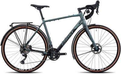 Ghost Fitnessbike Road Rage Essential EQ AL, 20 Gang Shimano GRX RD-RX400 Schaltwerk, Kettenschaltung