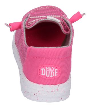 Hey Dude WENDY YOUTH SPORT MESH Sneaker Bright Pink