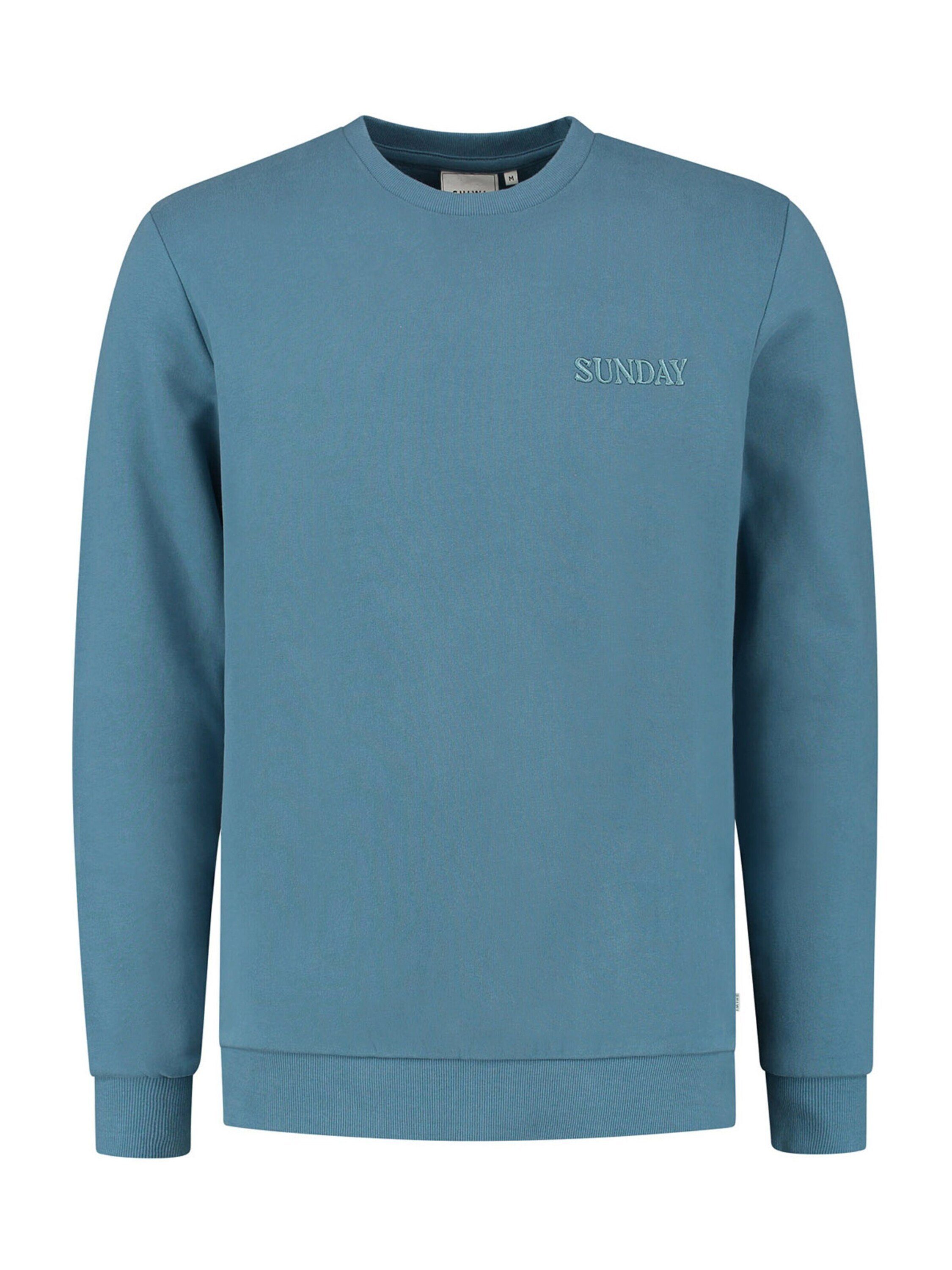 Shiwi Sweatshirt Sunday (1-tlg) Stickerei