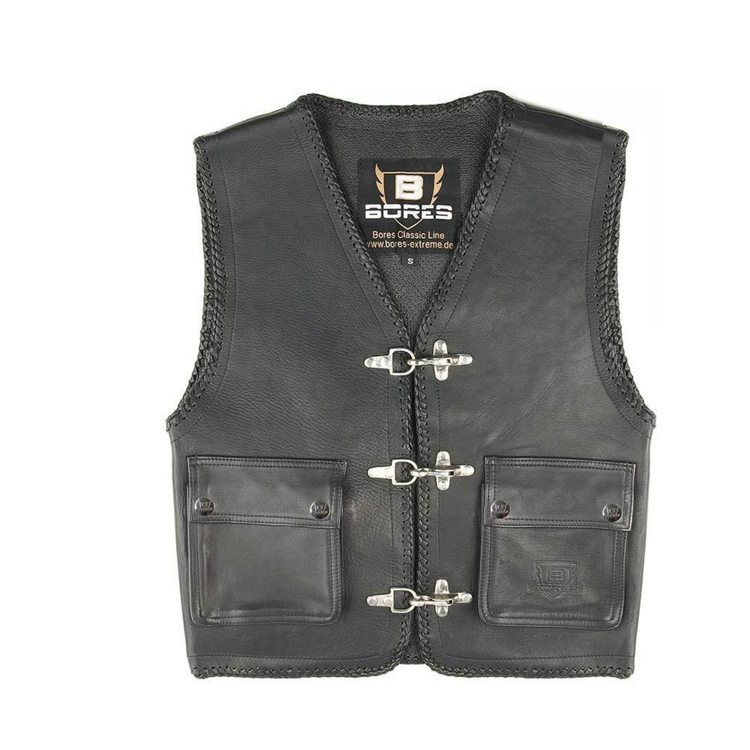 Bores Motorradweste Sunride 3 Lederweste Atmungsaktiv robust