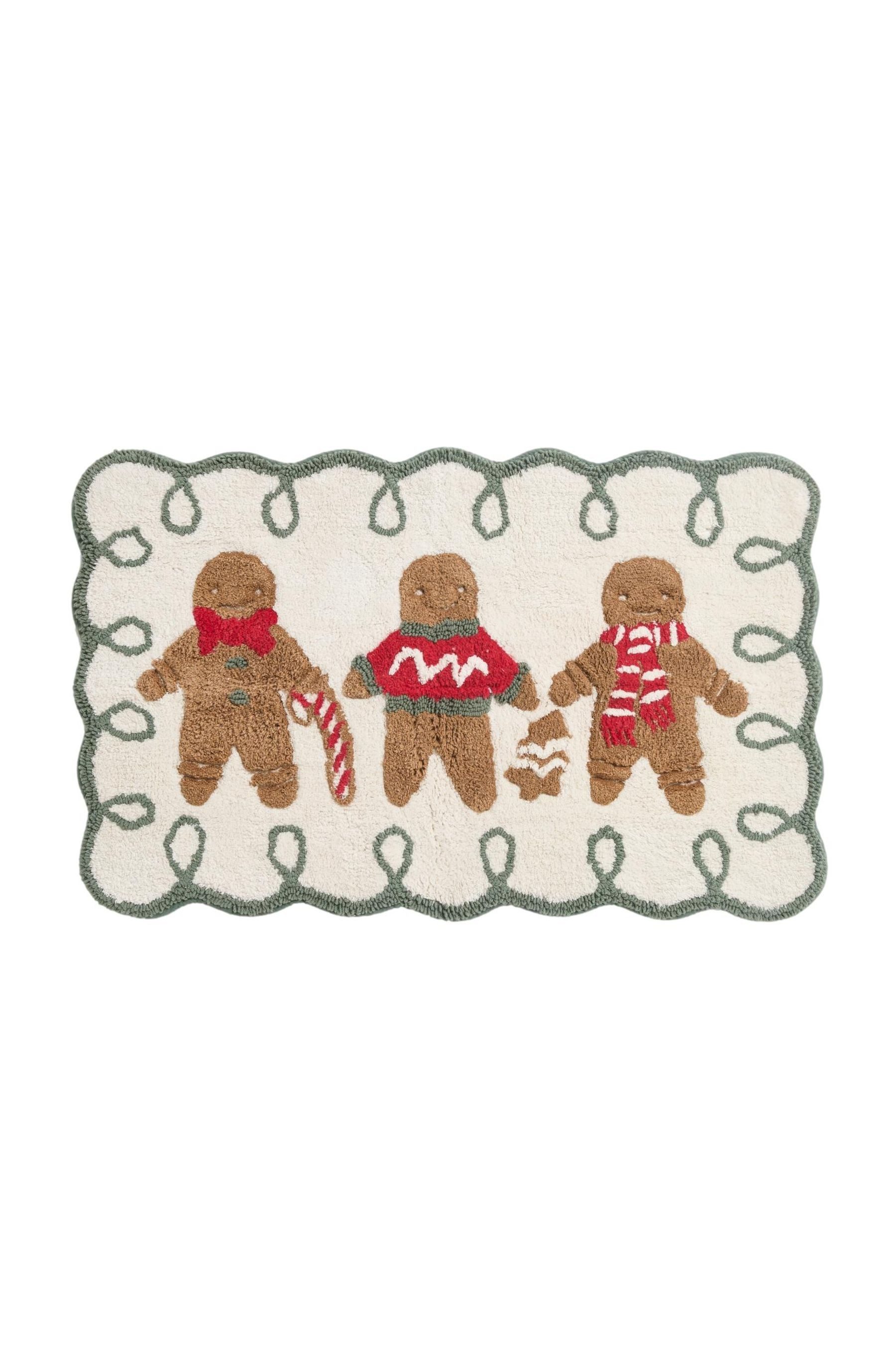 Next Badematte Badematte aus 100 % Baumwolle, Lebkuchendesign, Höhe 80 mm, günstig online kaufen