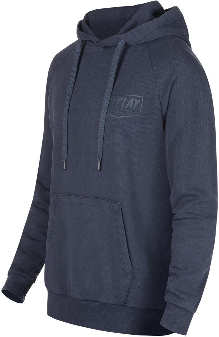 Replay Classic Blue Kapuzenpullover Hoodie