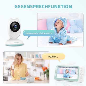 Heim Vision Babyphone HM132X, Packung, Baby phone 480P Nachtsicht Temperatur Schlaflieder Gegensprechfunktion