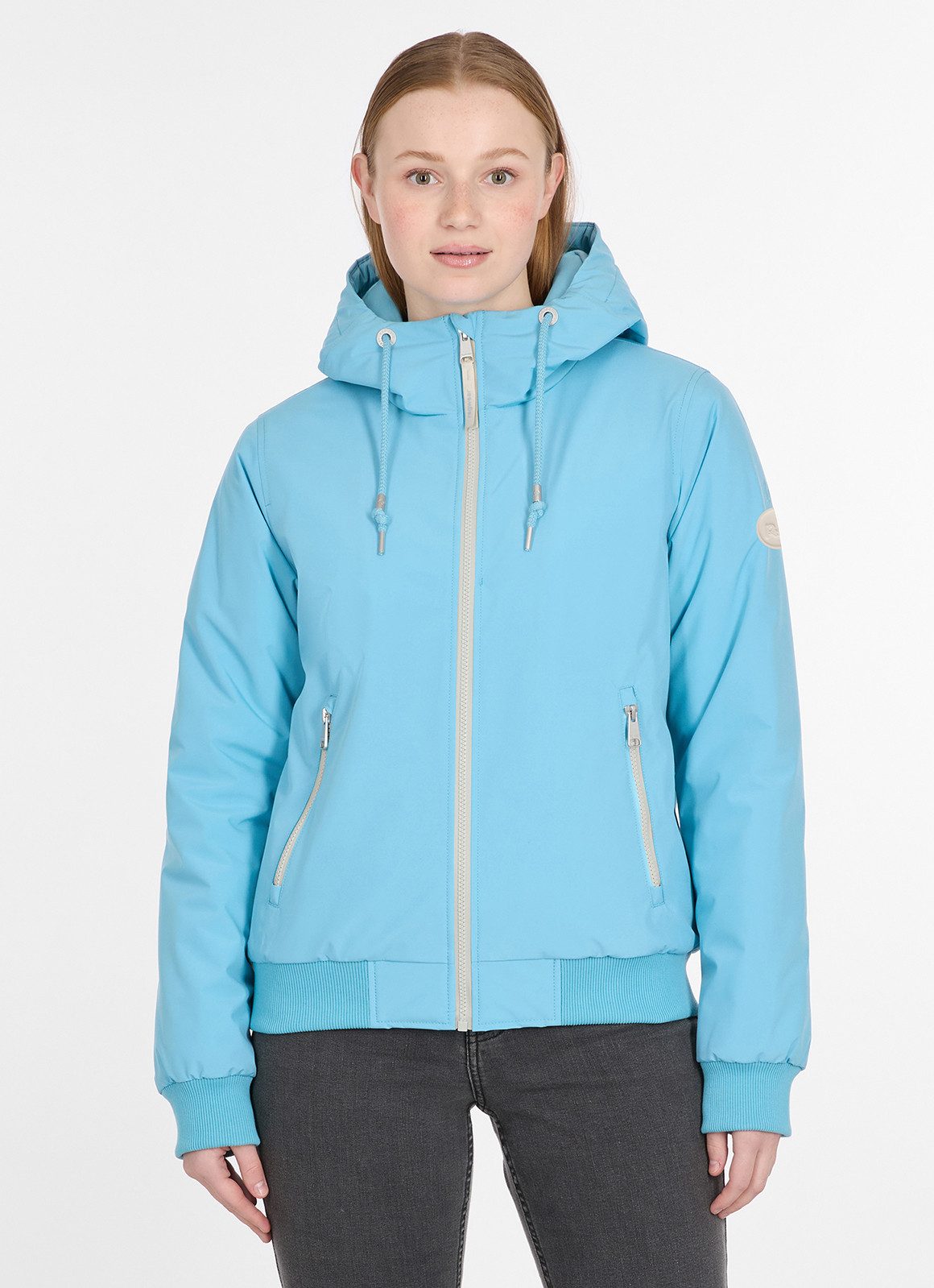 Ragwear Outdoorjacke OGGIE WARM Reißverschluss mit Kinnschutz, Kapuze mit Kordel