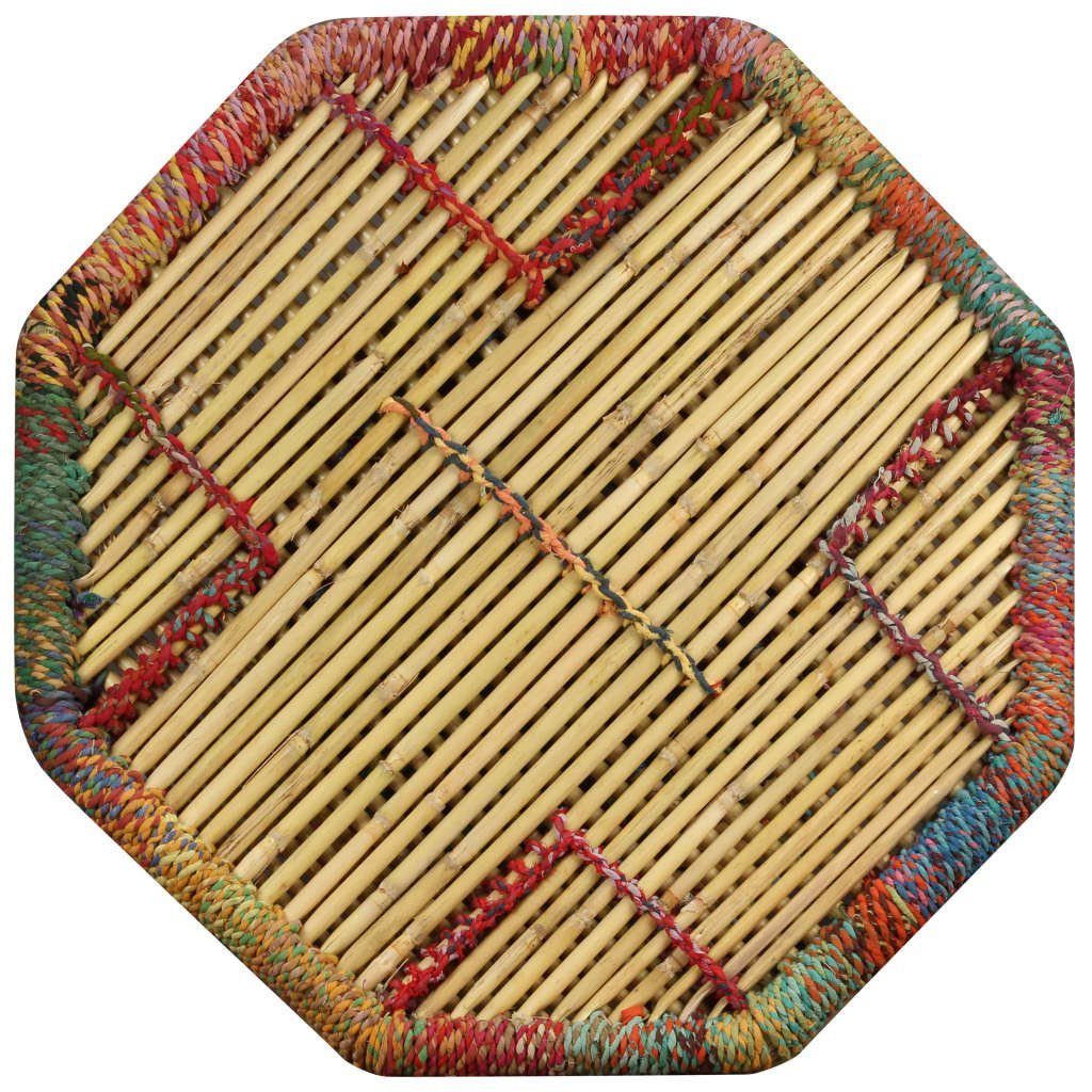 (1-St) Couchtisch Bambus | Mehrfarbig Mehrfarbig mit Mehrfarbig vidaXL Couchtisch Chindi-Details