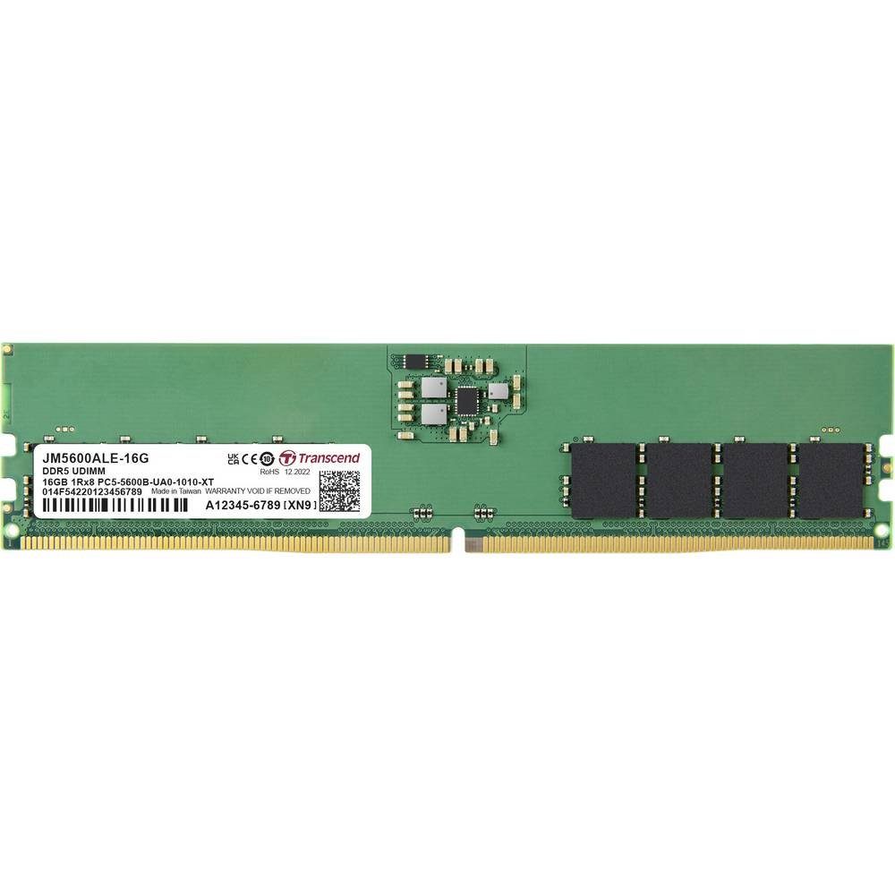 Transcend JetRam DDR5-5600 U-DIMM PC-Arbeitsspeicher