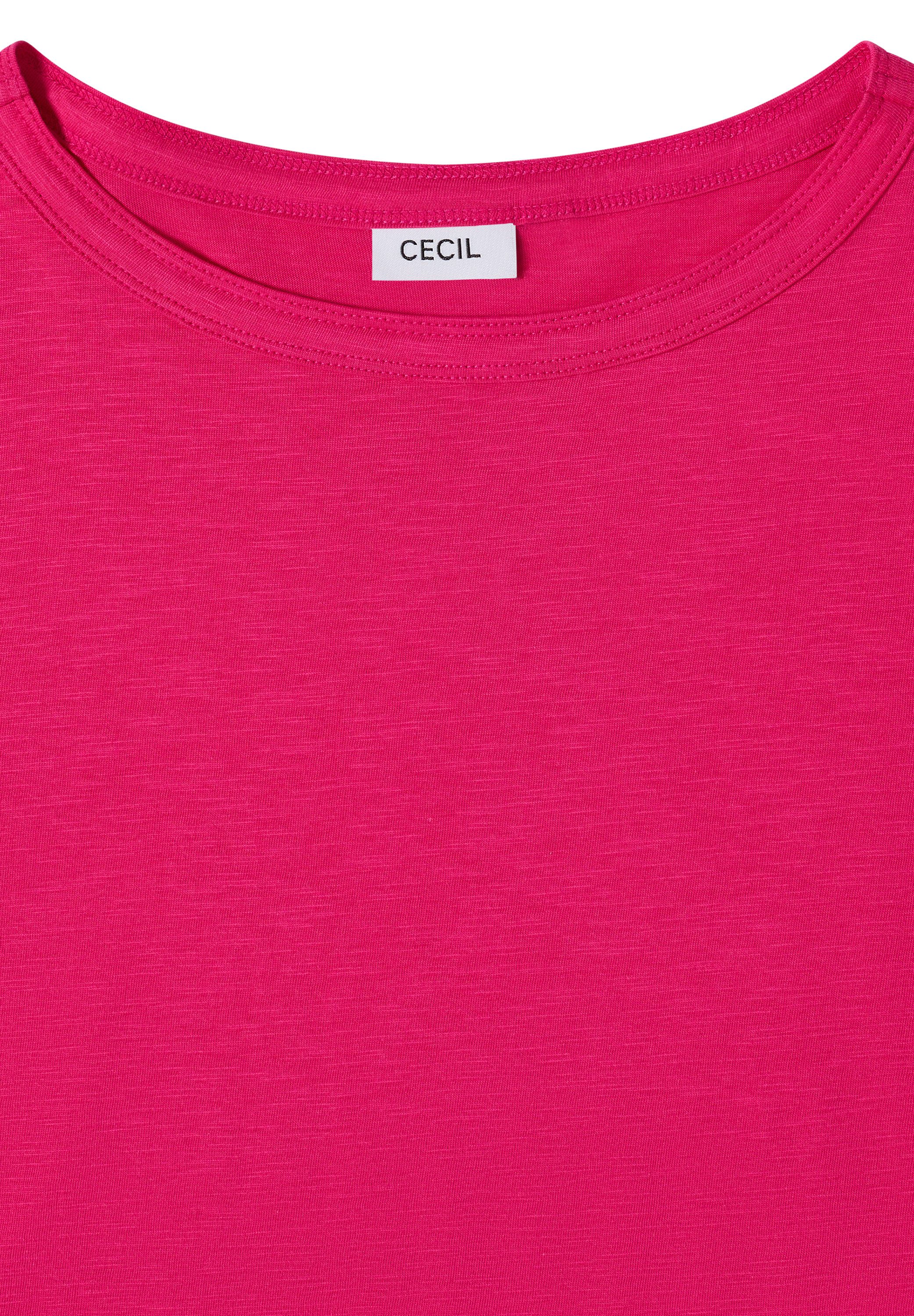 CECIL Kurzarmshirt aus weicher Baumwolle – Bild 5 von 5