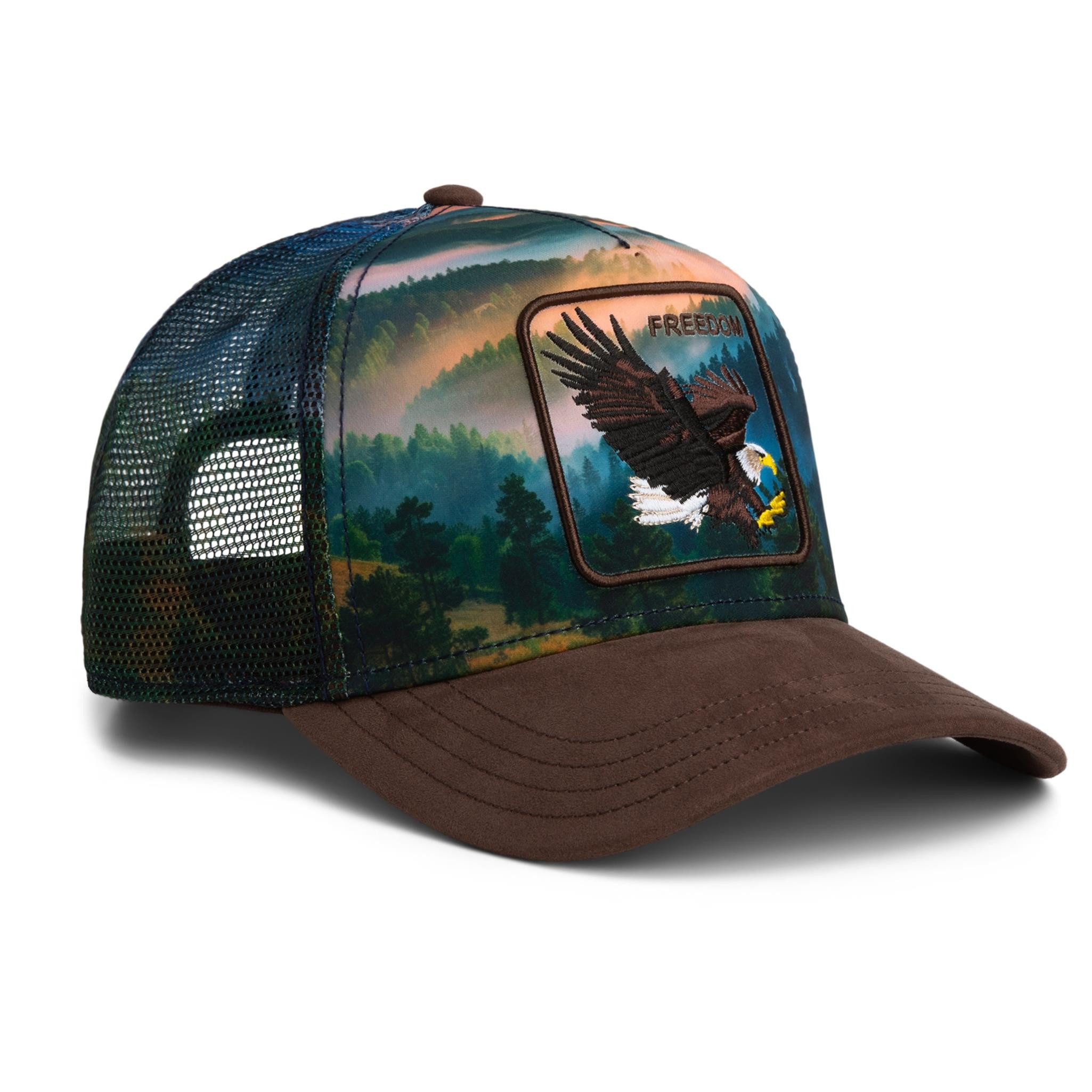 GOORIN Bros. Trucker Cap Goorin Bros. Eagle In The Element Trucker Cap Ground (Basecap, Basecap, Trucker Kappe, Meshcap)