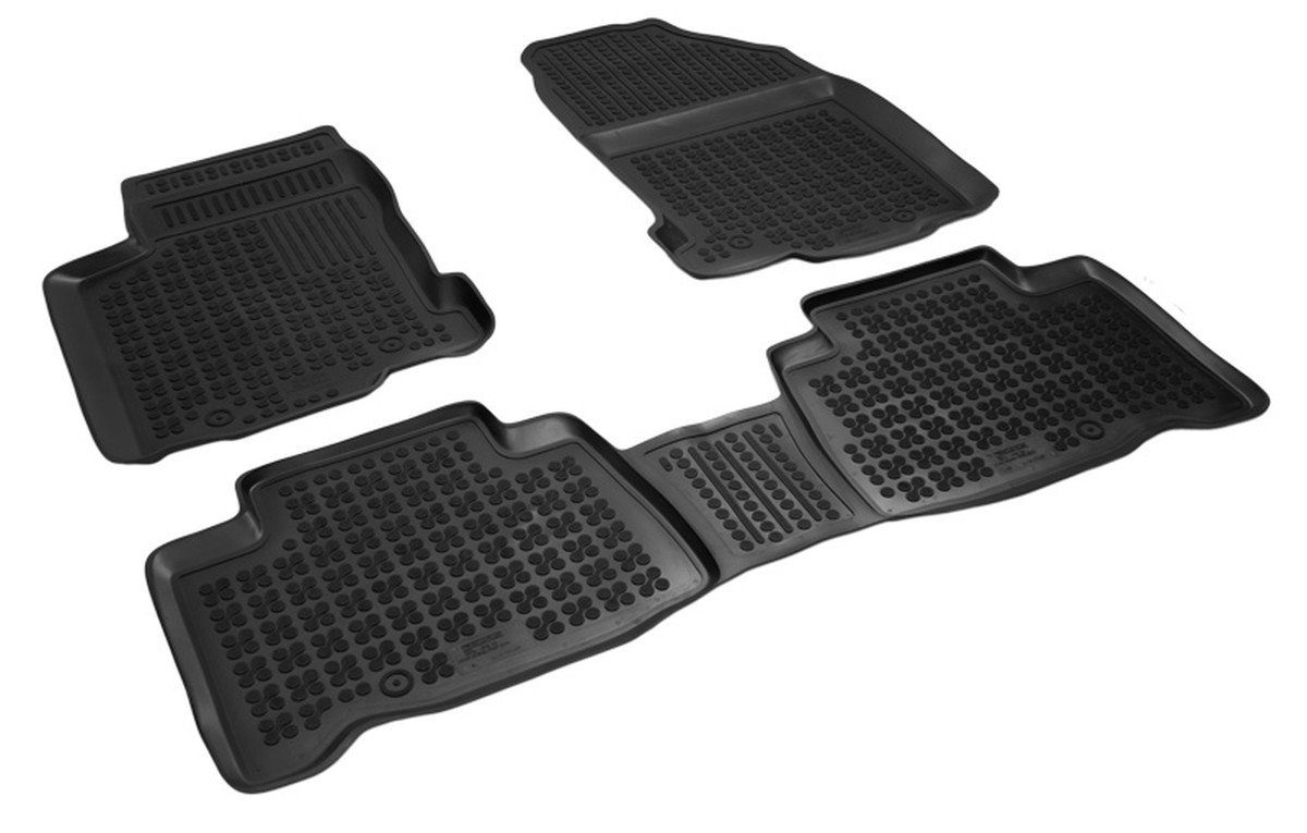 AZUGA Auto-Fußmatten Hohe Lexus NX SUV für für Lexus 2014-10/2021 ab 3-tlg., NX Gummi-Fußmatten passend