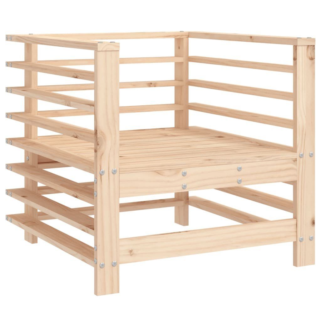 vidaXL Sofaelement Gartenstühle 2 Stk. Massivholz günstig online kaufen