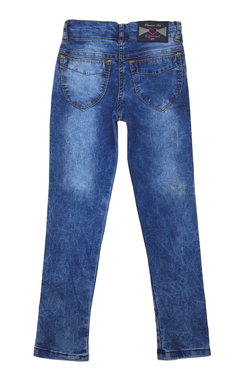 Girls Fashion 5-Pocket-Jeans Mädchen Sommerjeans, Stretchjeans, Hose, M902