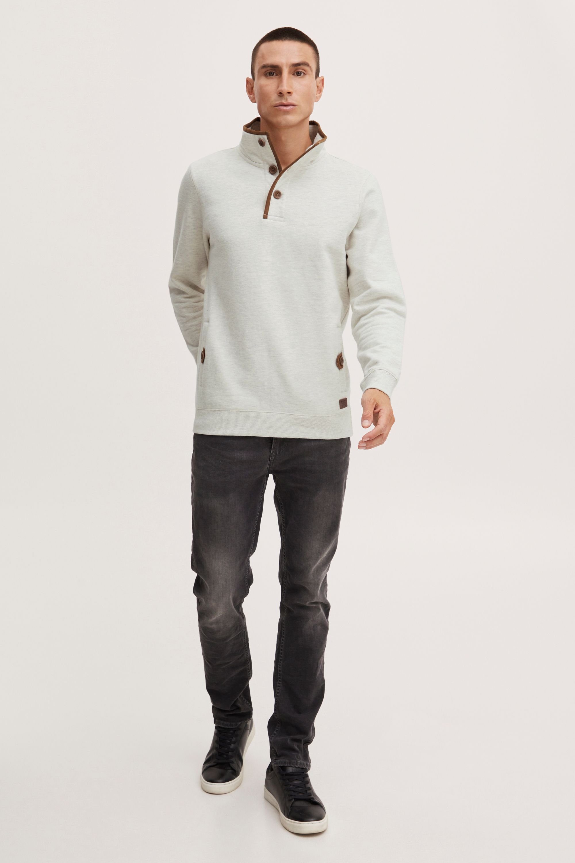 Blend Troyer BHAchilias Sweatshirt mit Stehkragen