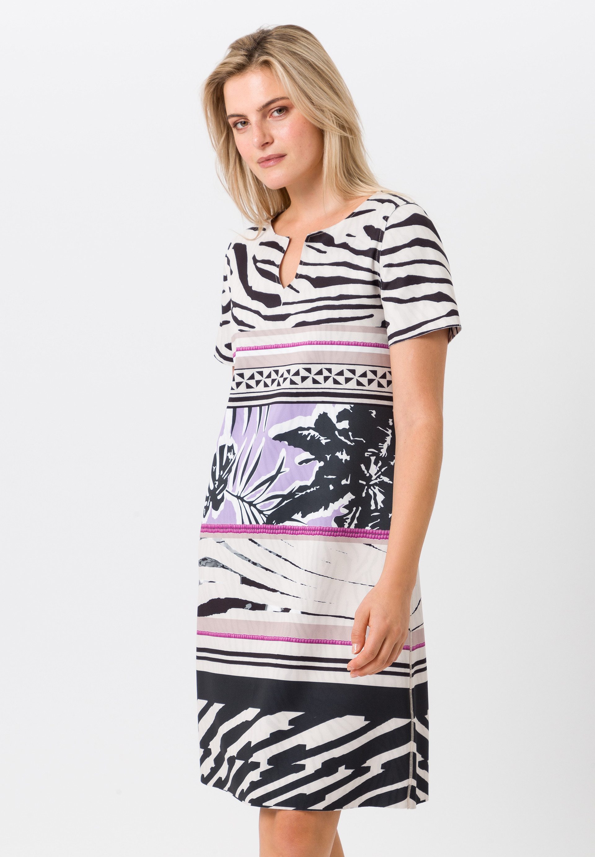 Blusenkleid als Wendekleid mit tollen Alloverprints