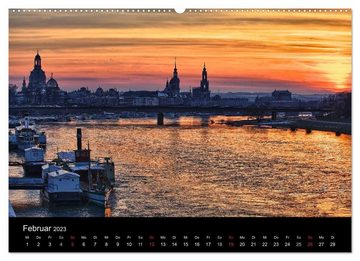 CALVENDO Wandkalender Dresden 2023 (Premium, hochwertiger DIN A2 Wandkalender 2023, Kunstdruck in Hochglanz)