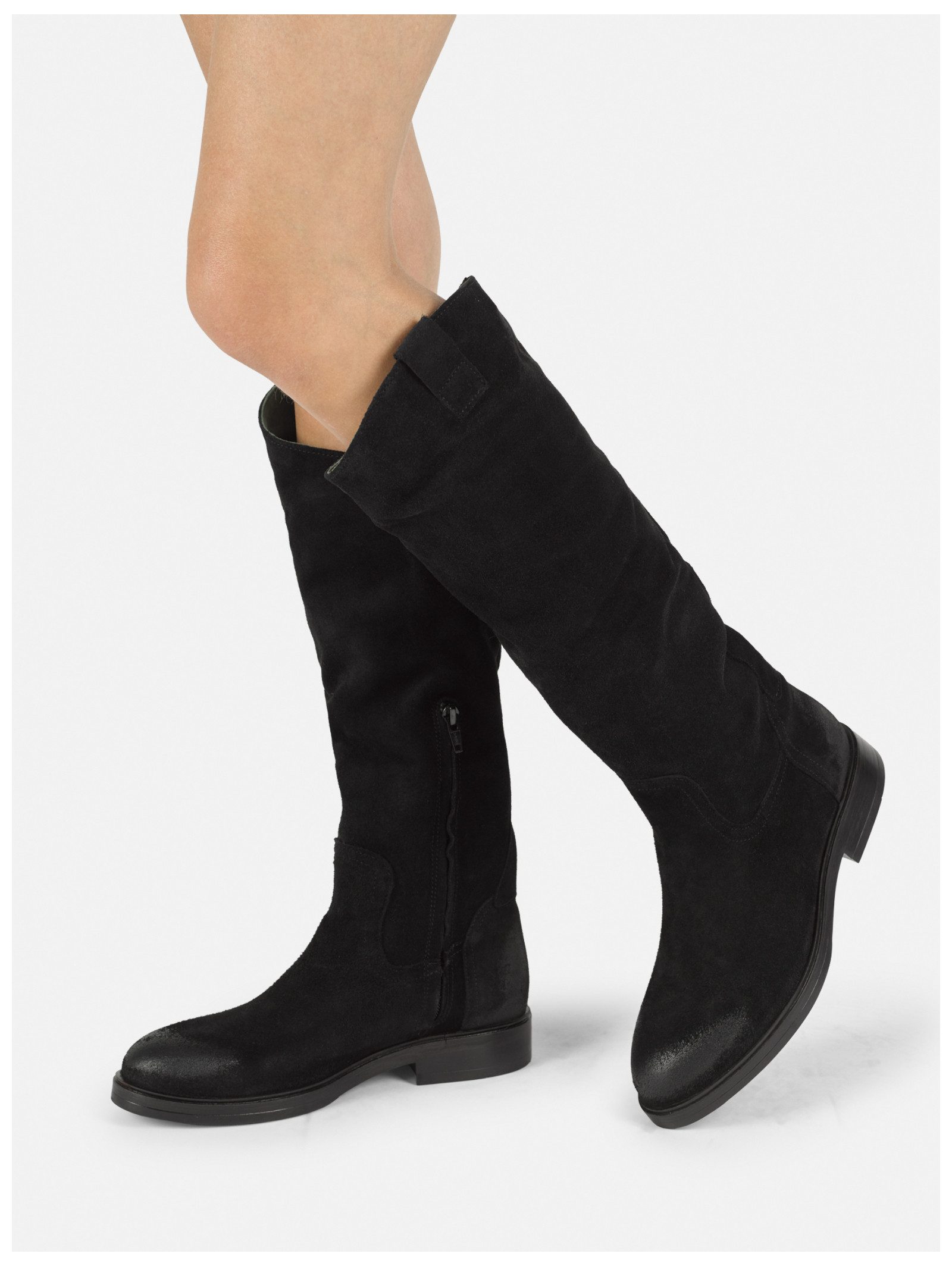 Felmini Stiefel Veloursleder . Stiefel