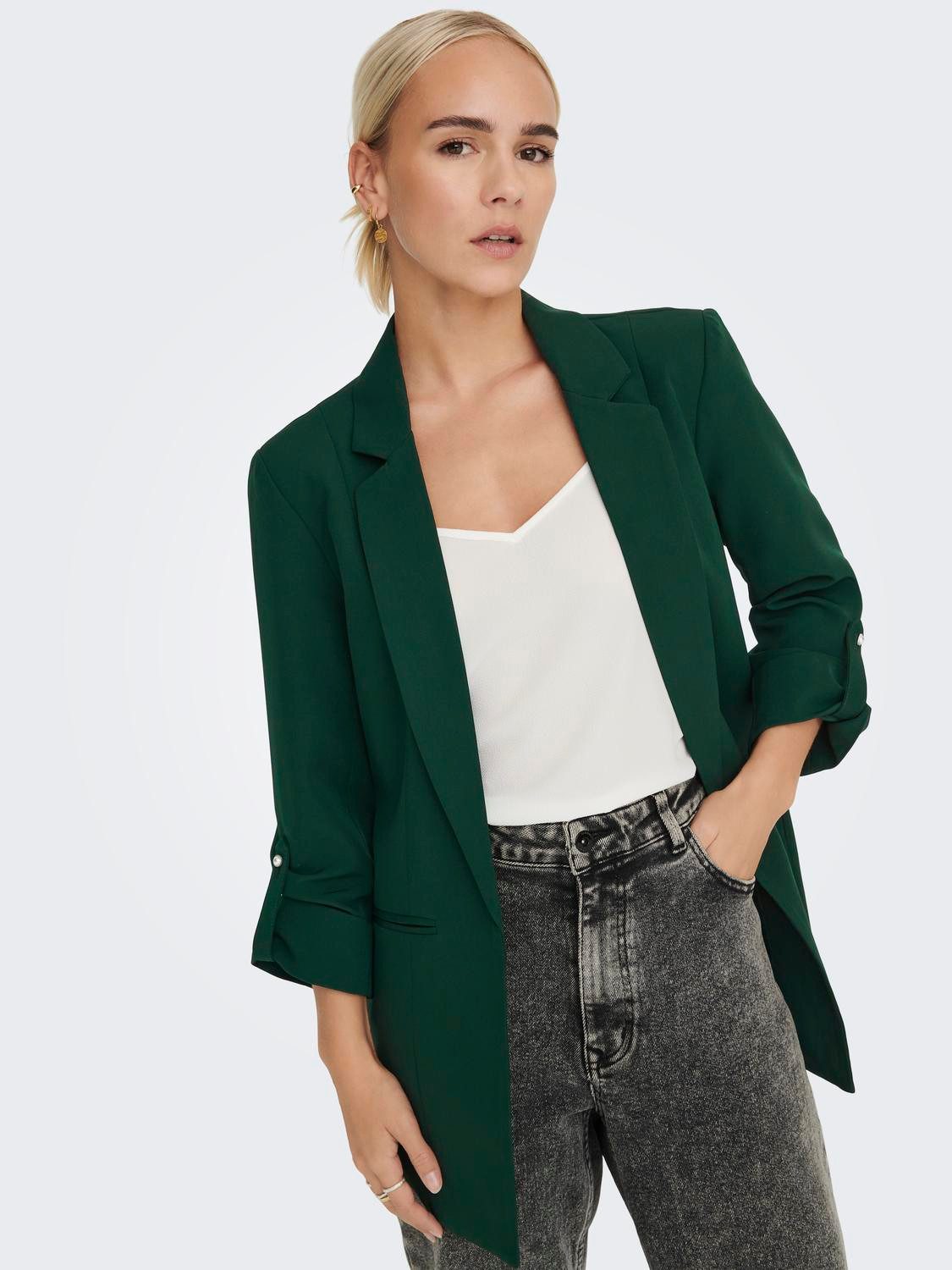 ONLY Kurzblazer ONLKAYLE-ORLEEN 3/4 BLAZER TLR NOOS Materialmix, regular fit