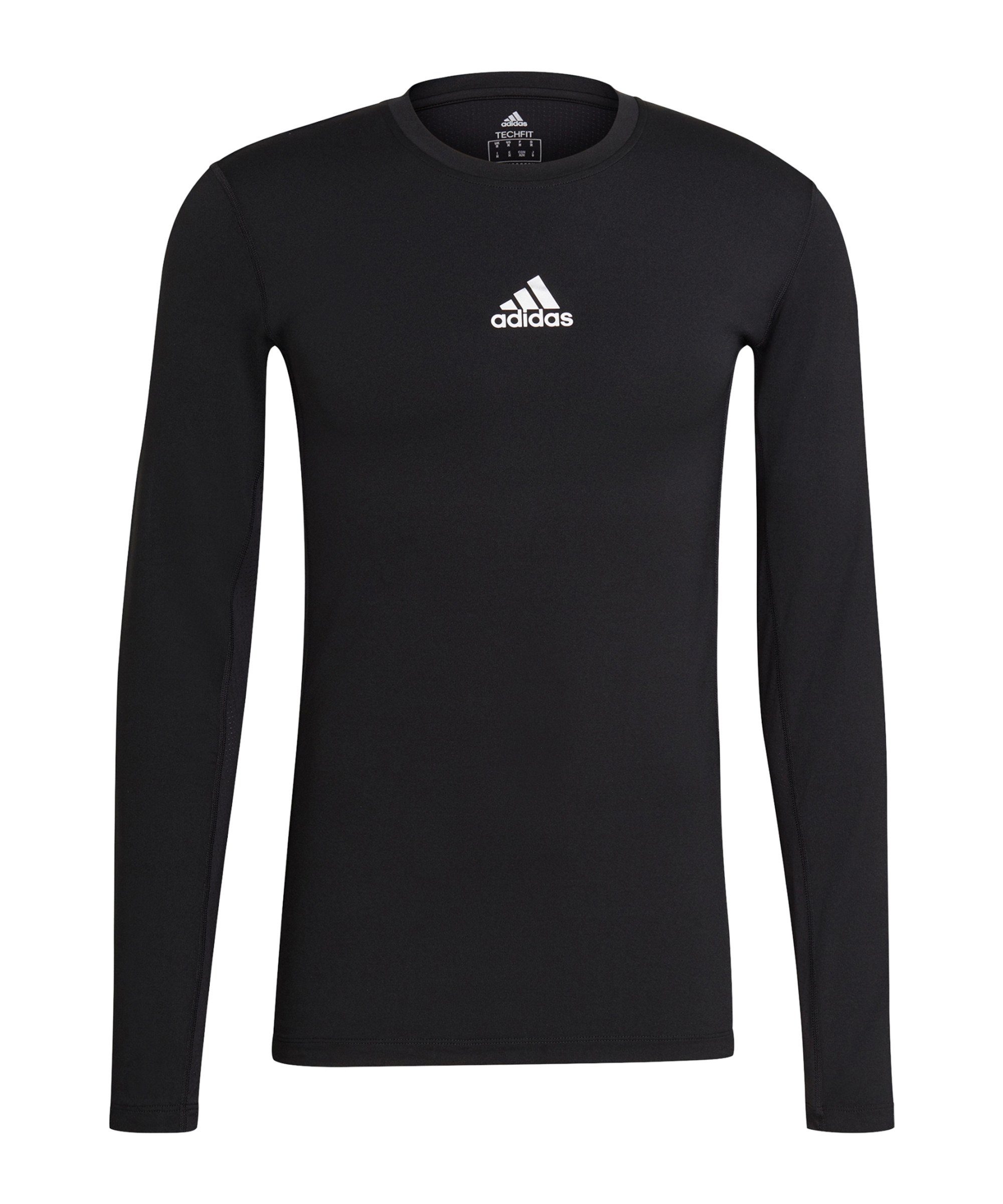 adidas Performance Funktionsshirt Techfit Shirt langarm default