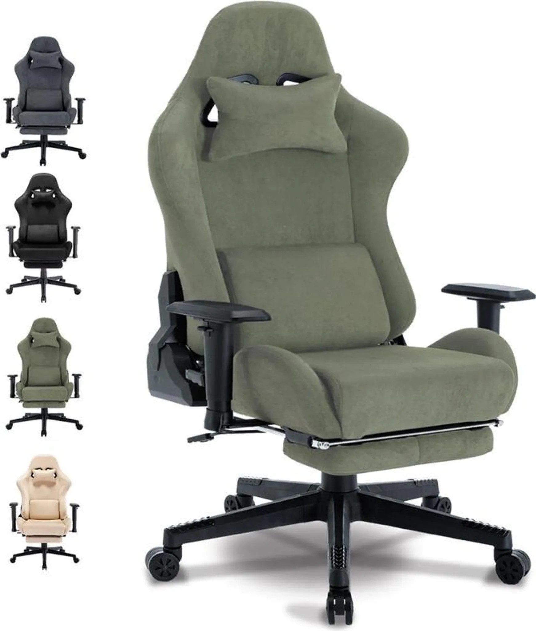 Happy Home Gaming-Stuhl Gaming & Bürostuhl - atmungsaktiv, verstellbar & dr günstig online kaufen