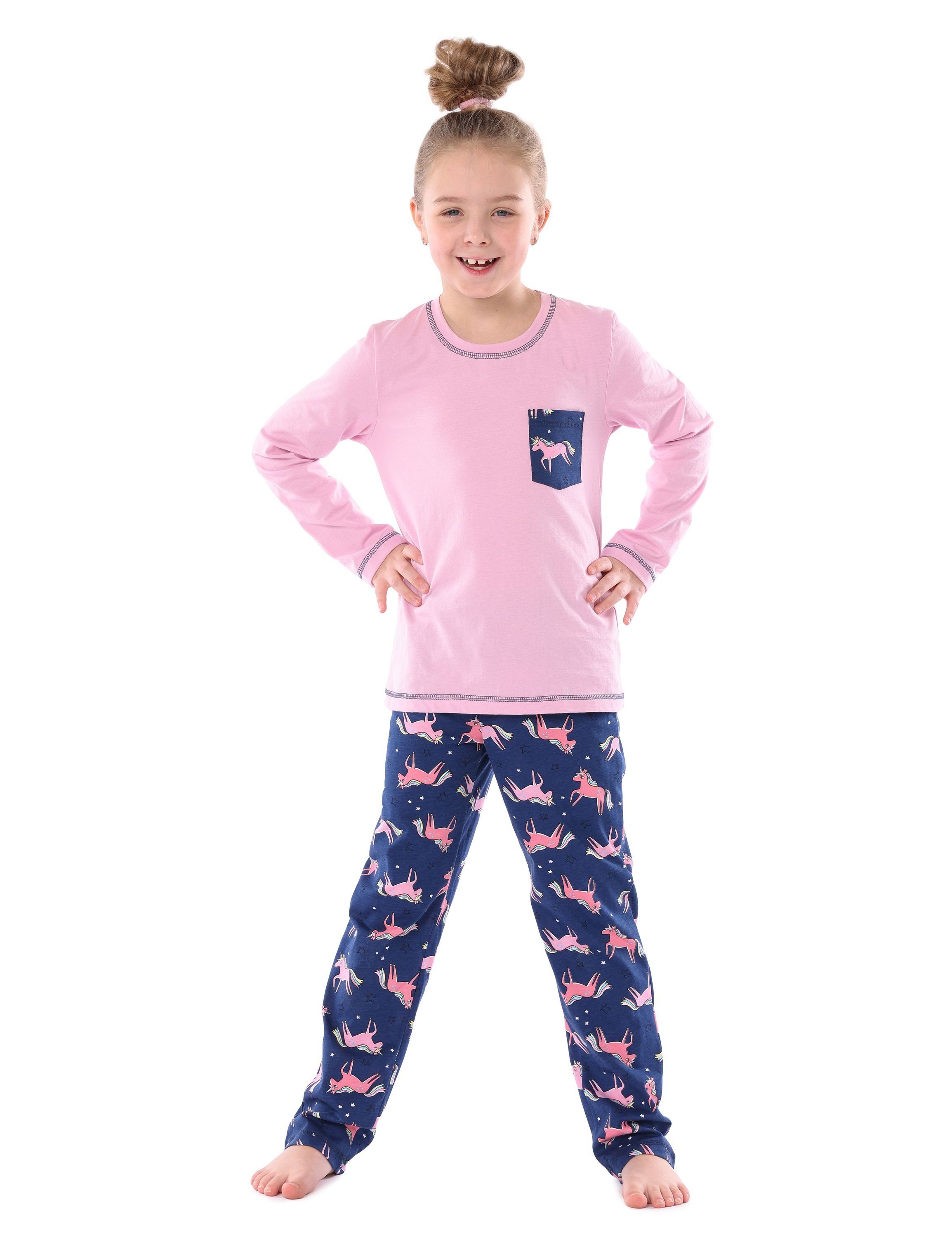 Merry Style Schlafanzug Mädchen Schlafanzug MS10-215