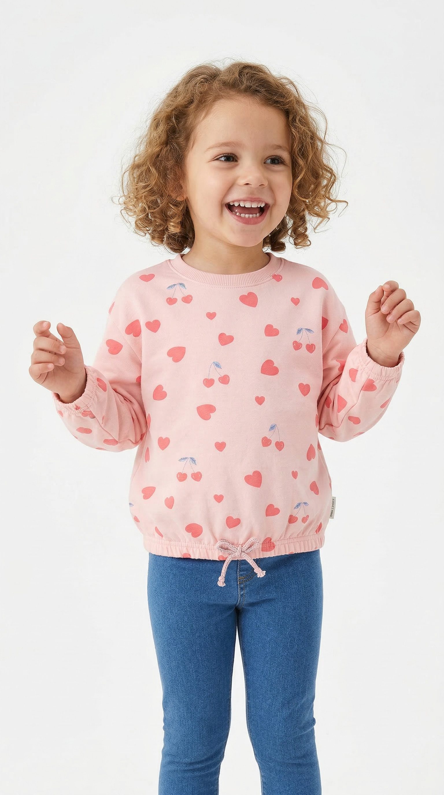 STACCATO Sweater (2-tlg) mit Frontpint und Allover-Print, 2er Pack für Girls