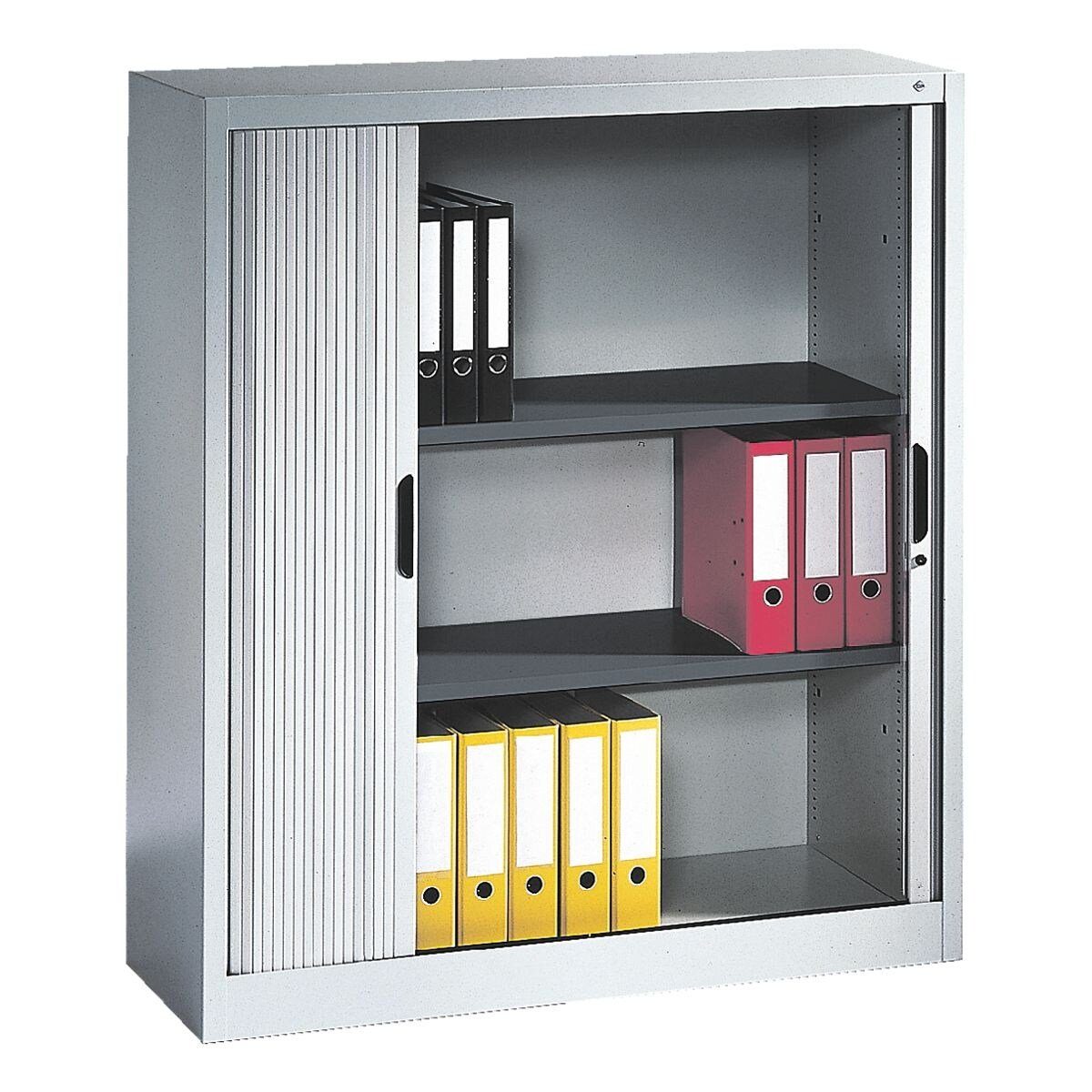 CP Rollladenschrank Omnispace mit Türen aus durchgehenden, flexiblen Kunststoffmatten