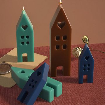 Coonoor Modellierwerkzeug 3 Stück Kerzenform Bubble Kerzen Kit, 3D DIY Silikonform Kerzen-Gießen, (3 St)