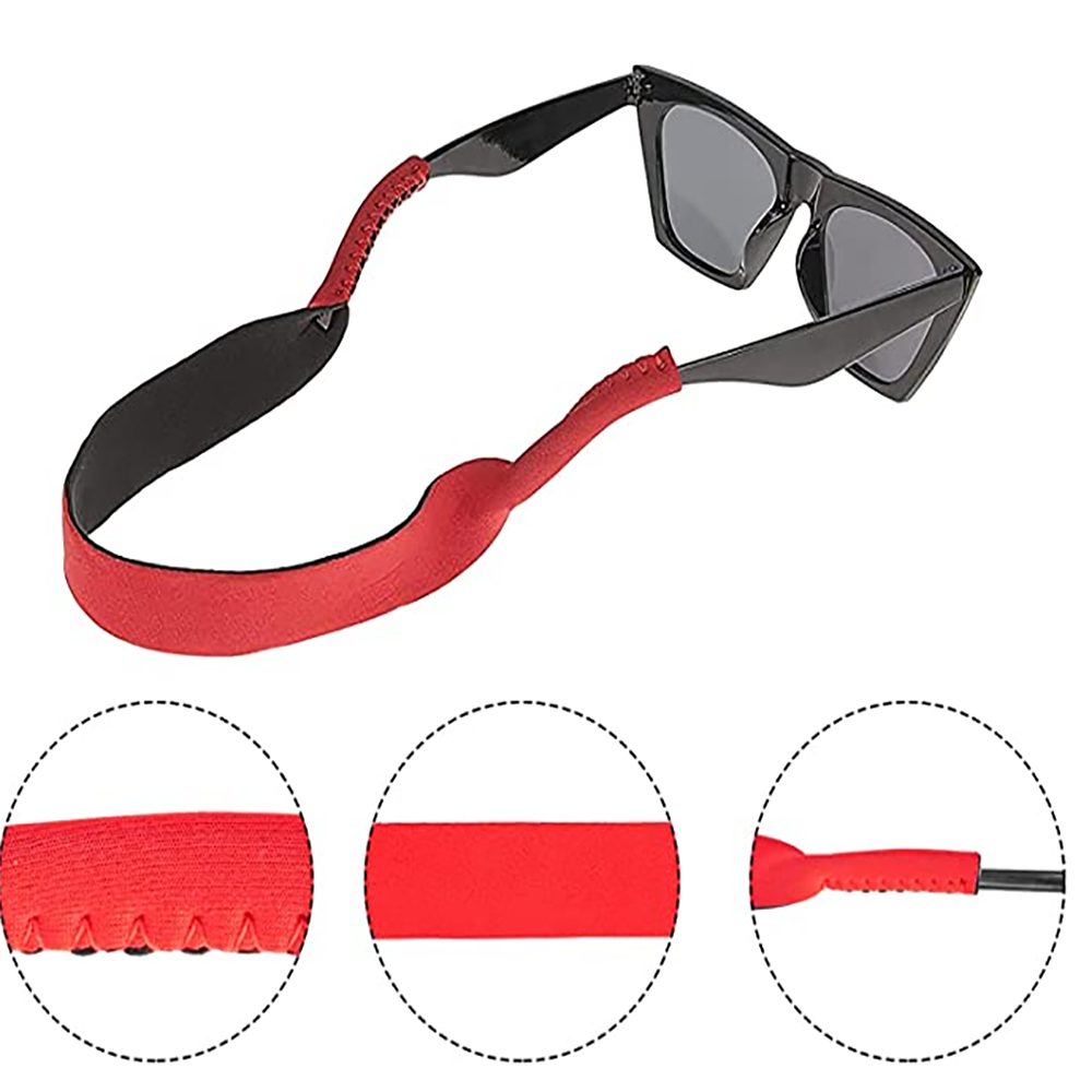 longziming Brillenkette »8 Sportbrillenband - Brillenband für Sportbrillen  und Sonnenbrillen starker Halt - Neopren Elastic Cord Gläser Retainer Strap  Band für Sport Brillen und Sonnenbrillen«