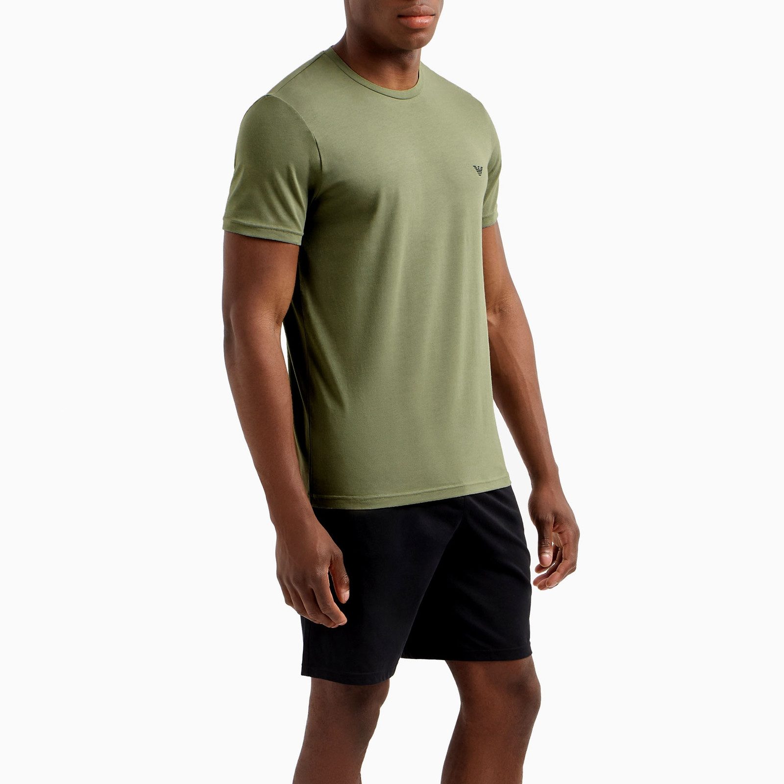 Emporio Armani Shorty Pigiama Nightwear (2 tlg) mit Markendetails